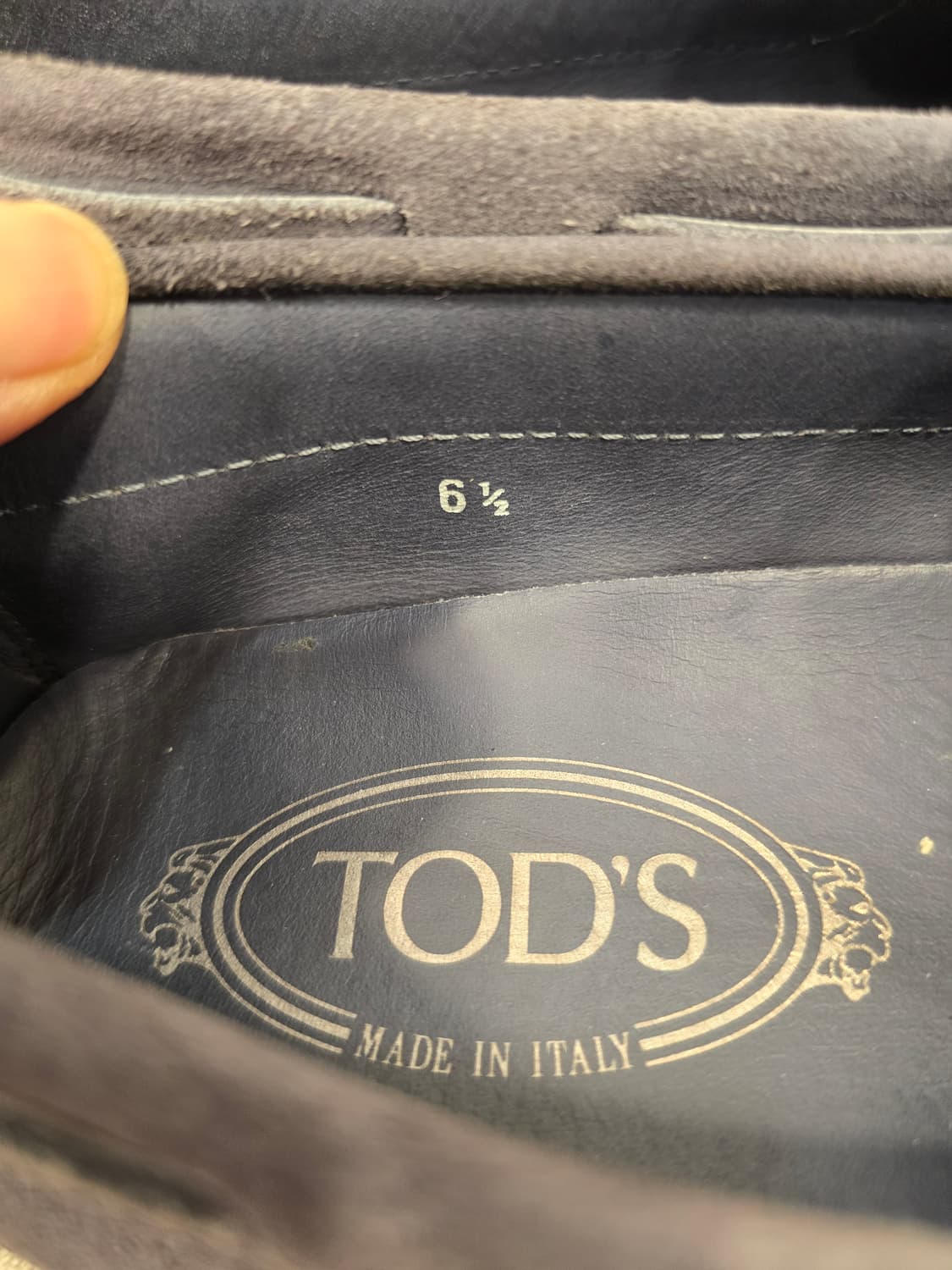 TODS 토즈 스웨이드 드라이빙 슈즈 6.5 (255~260) 상품이미지7