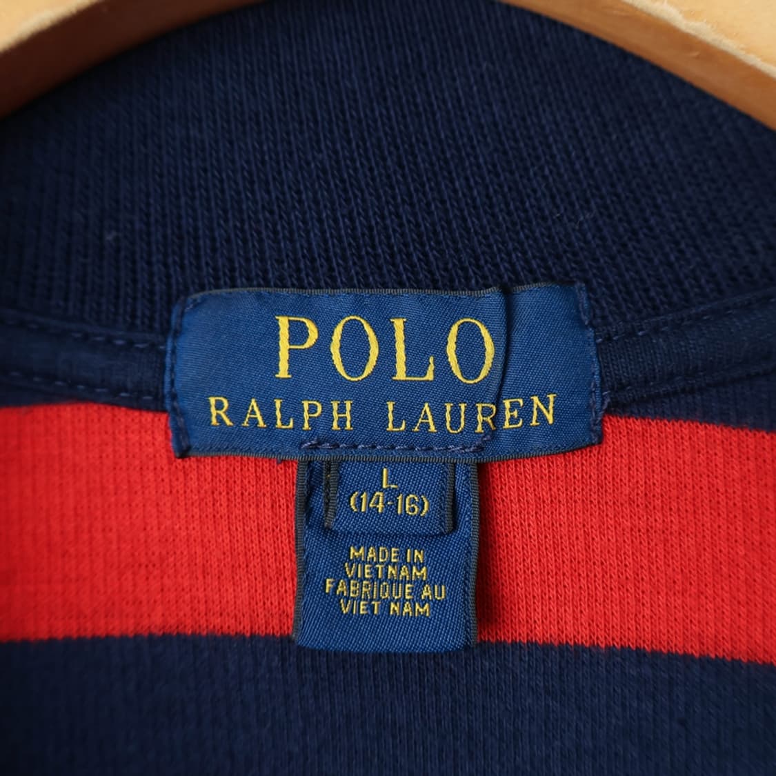 15/폴로 키즈 코튼 스트라이프 반집업 티셔츠 상품이미지6