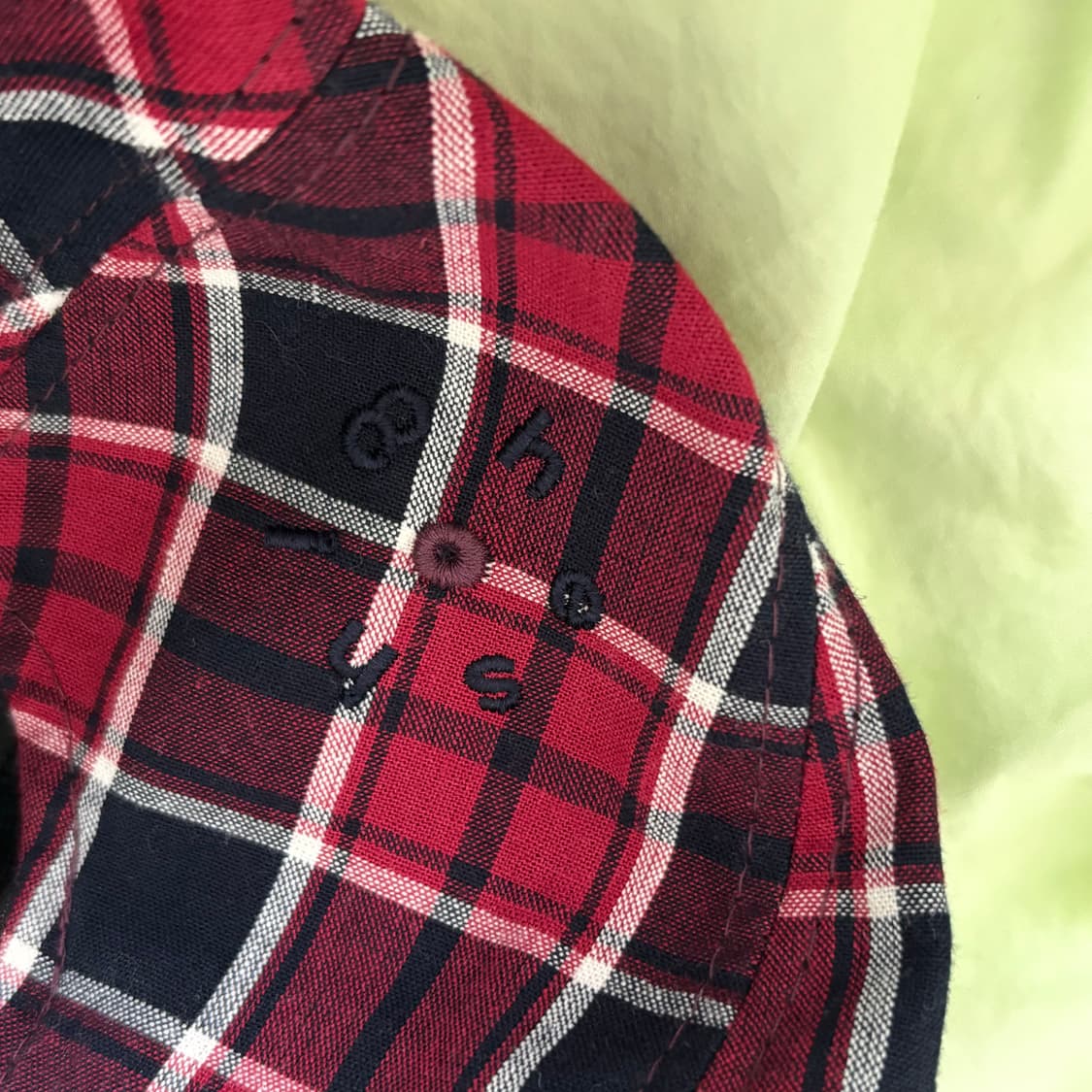 [OHESIO] 오헤시오 체크 볼캡 상품이미지4