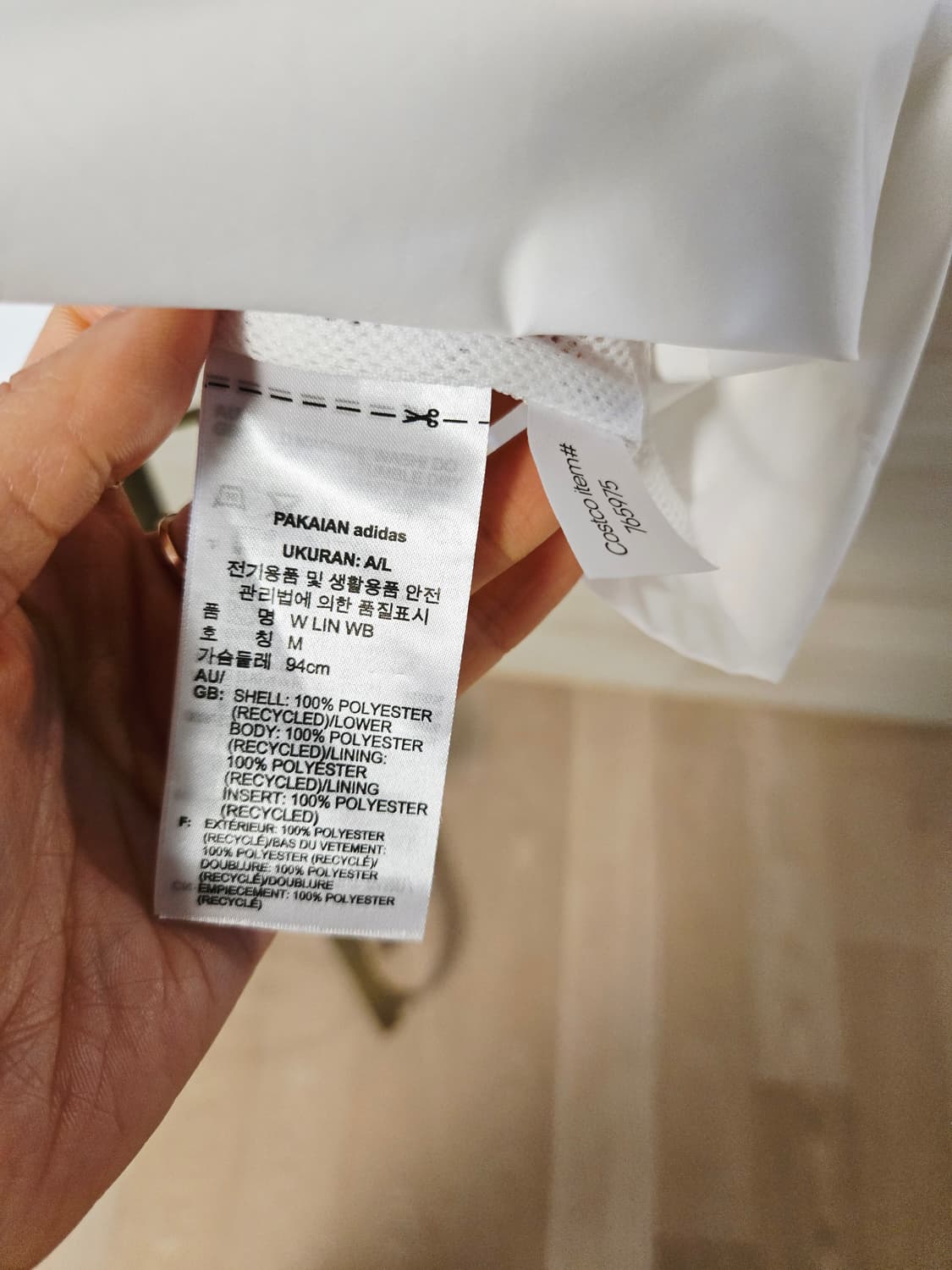 [m] 아디다스 여성 바람막이 후드 자켓 상품이미지7