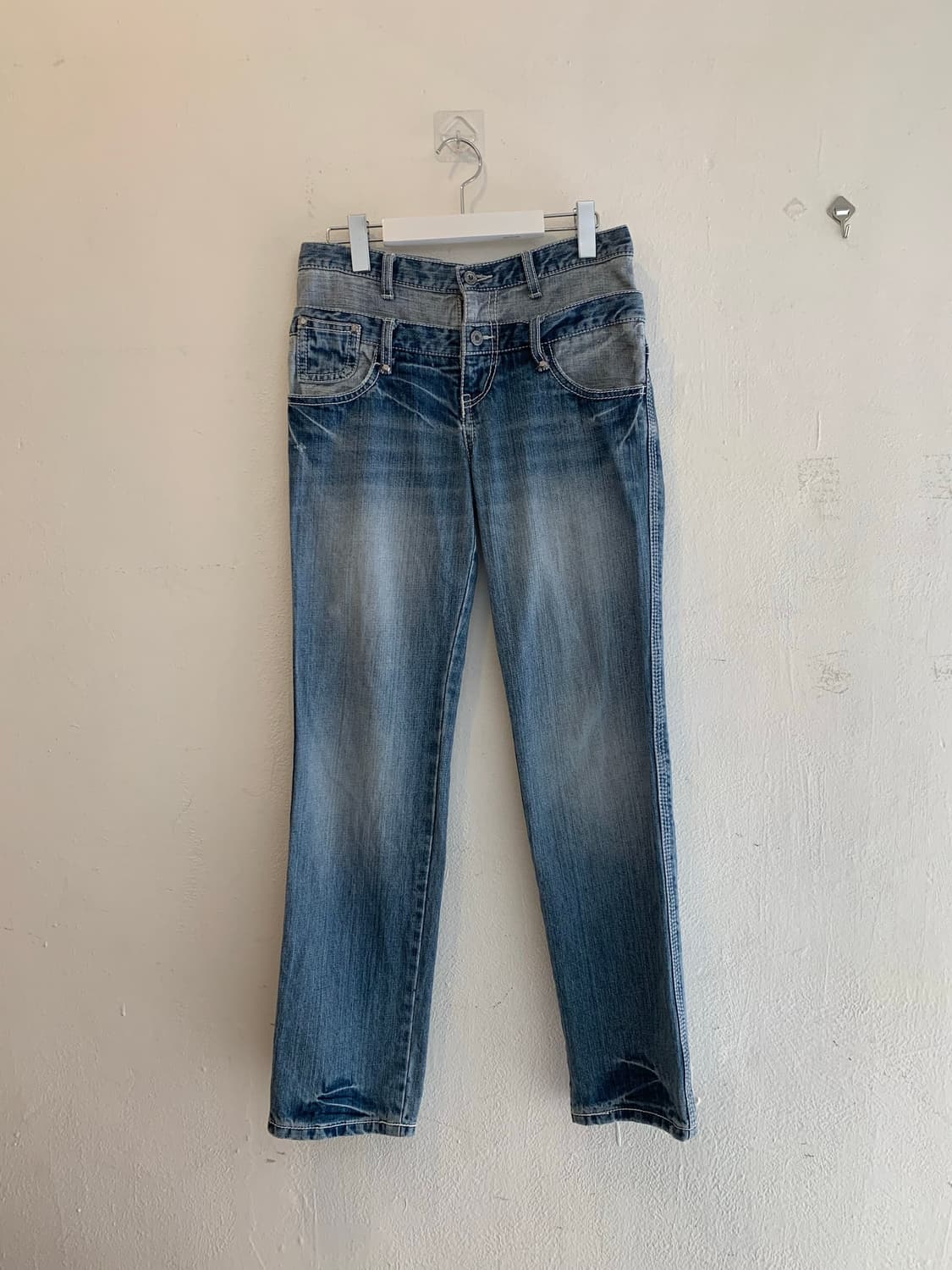 Layered denim 상품이미지2