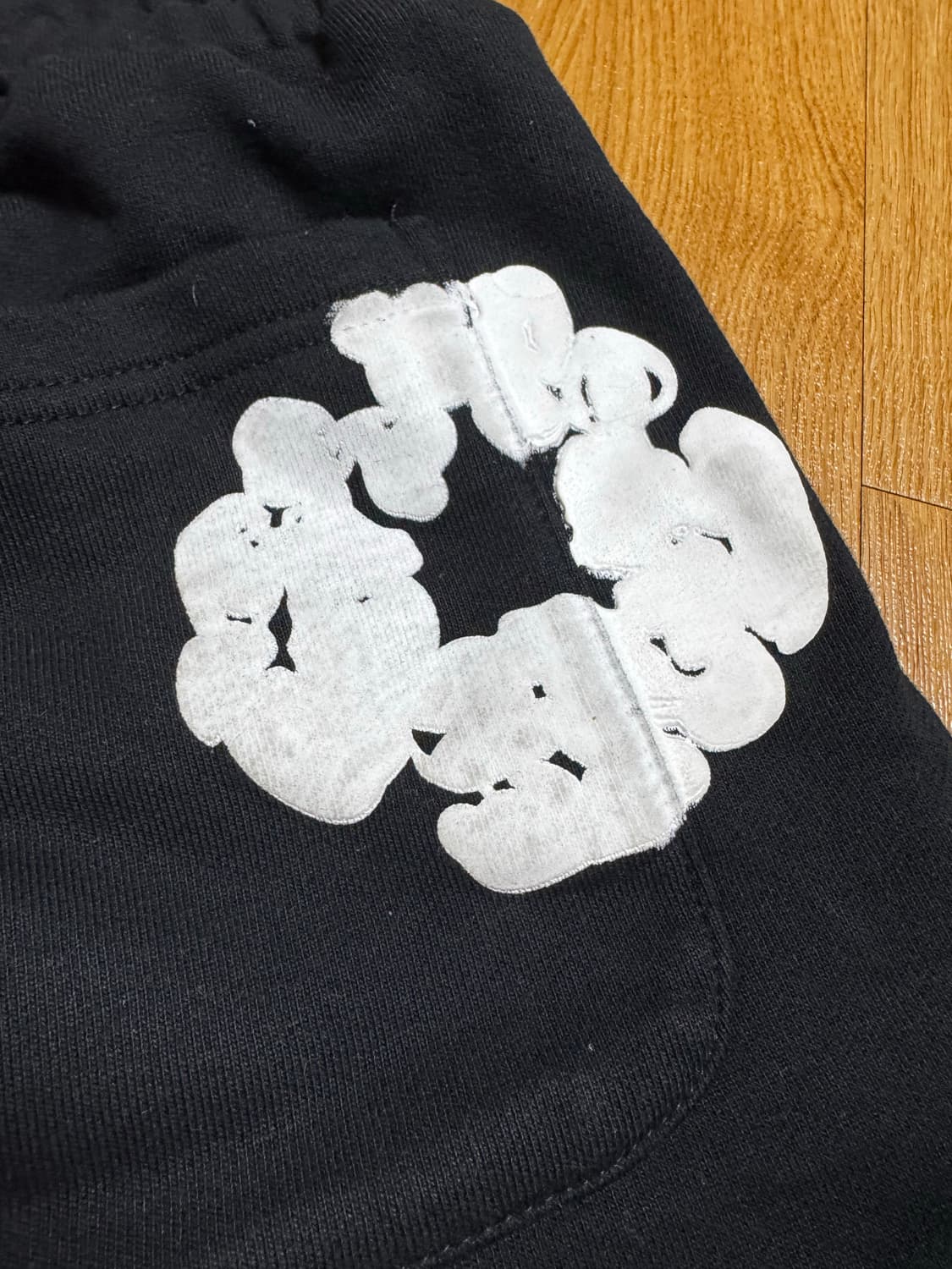 데님티어스 반바지 쇼츠 블랙 xl 상품이미지5