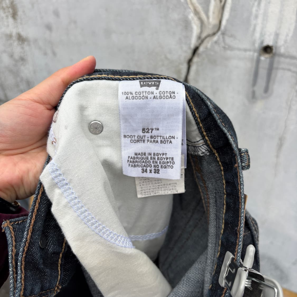 Levi’s 리바이스 527 부츠컷 데님 팬츠 상품이미지9