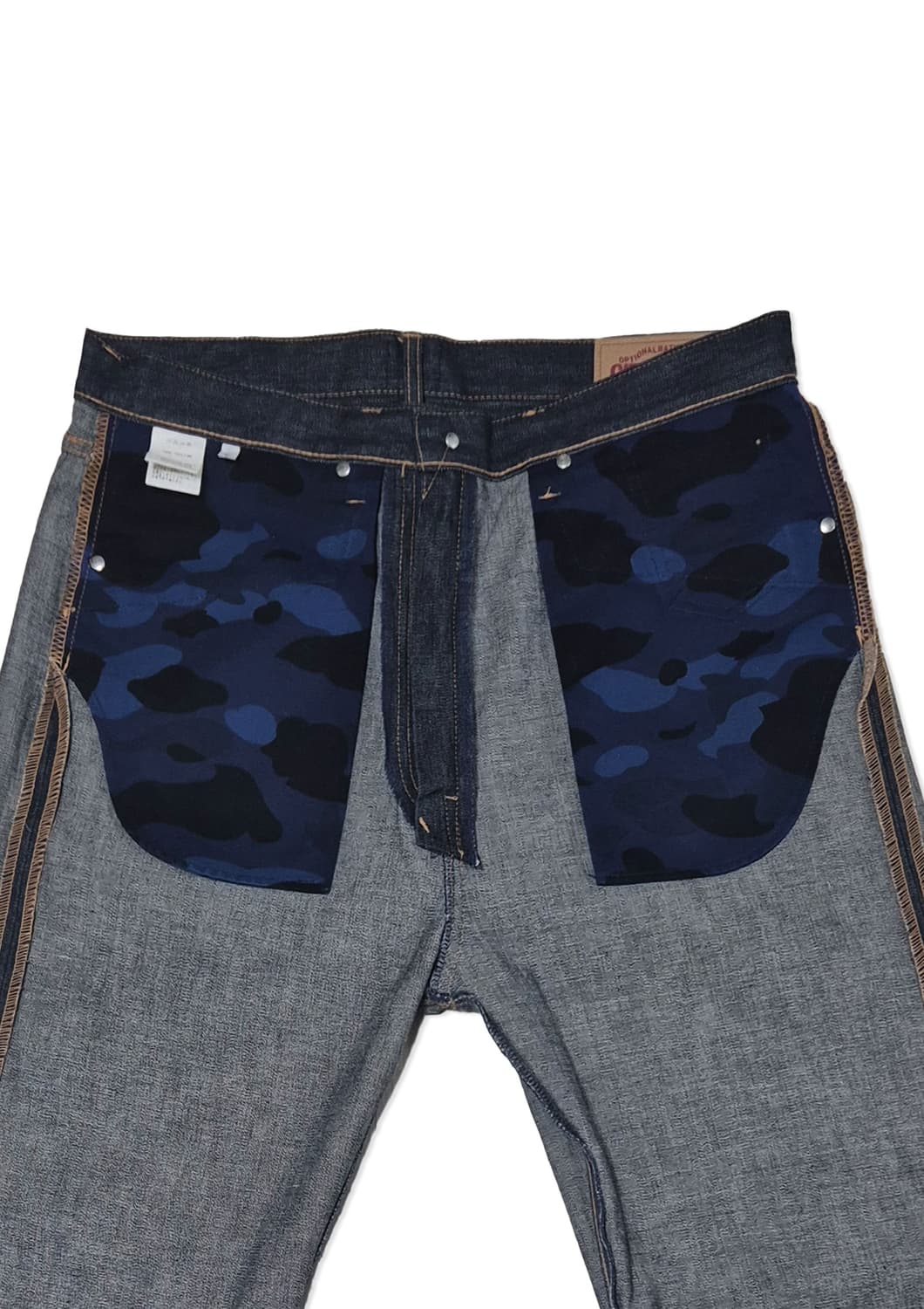 00s Bape ASNKA 셀비지 데님 (니고 본인기) 상품이미지7