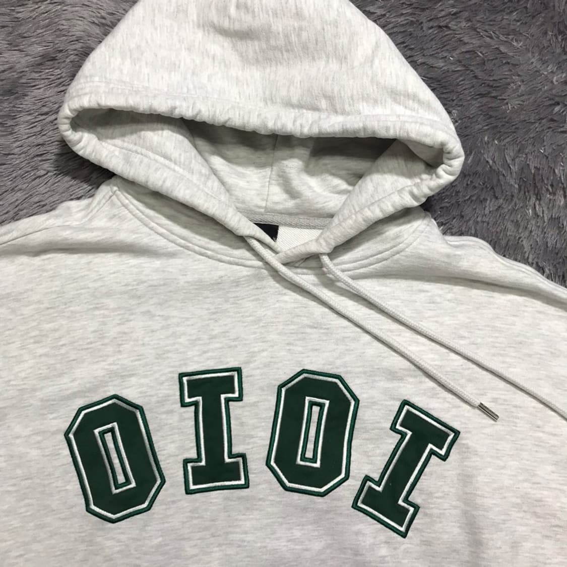 [[M] OiOi(오아이오아이) 오버핏 후드티셔츠@403 상품이미지2