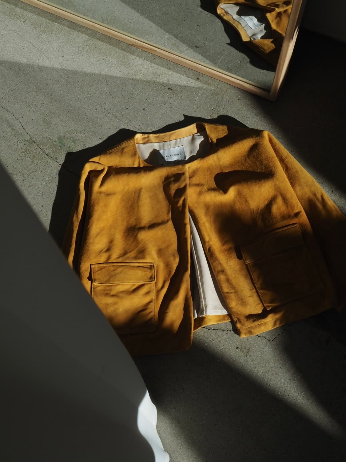 ADAM ET ROPE goatskin jacket 상품이미지1