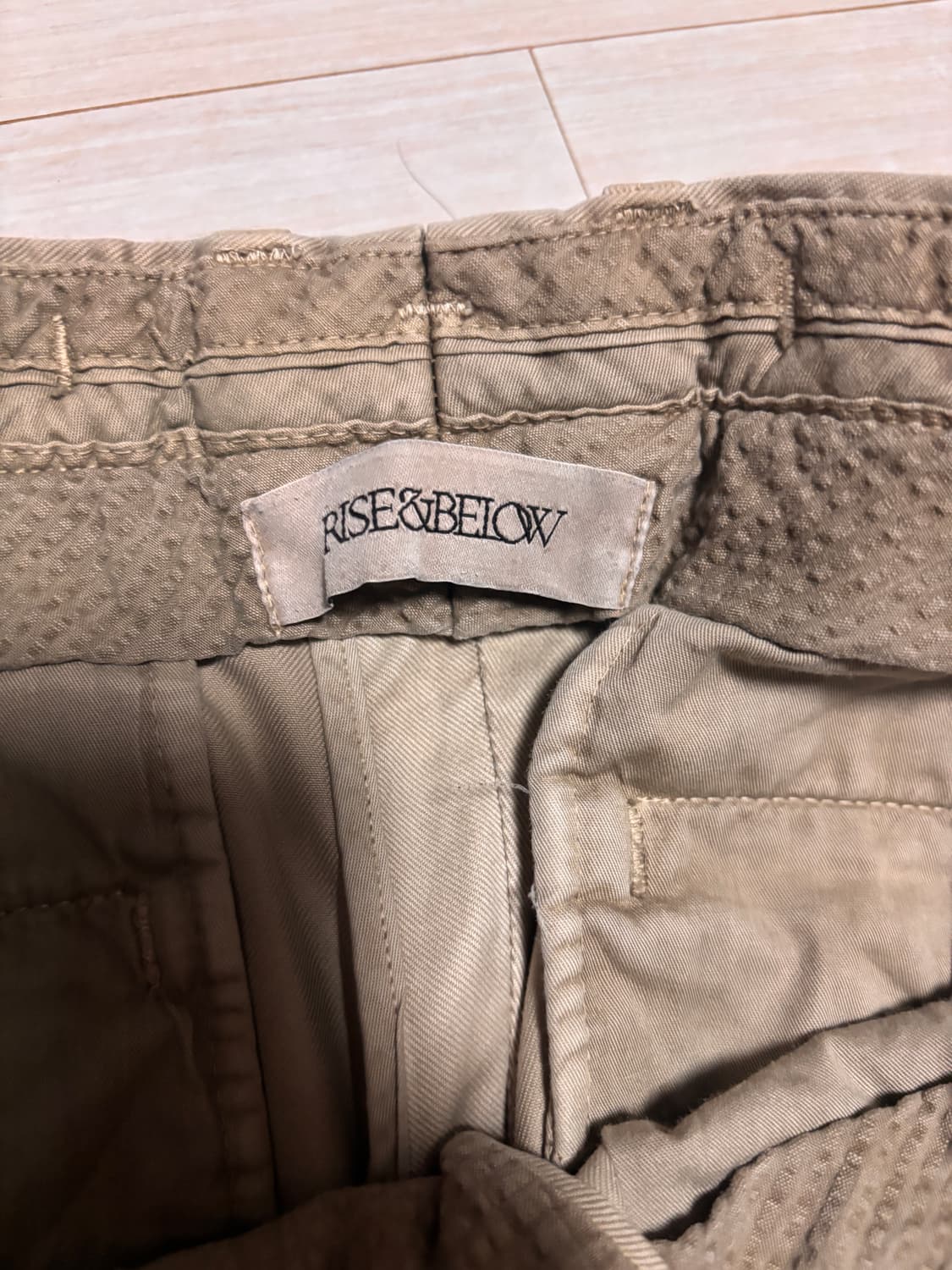 라이즈앤빌로우 302 테이퍼드 치노 상품이미지3