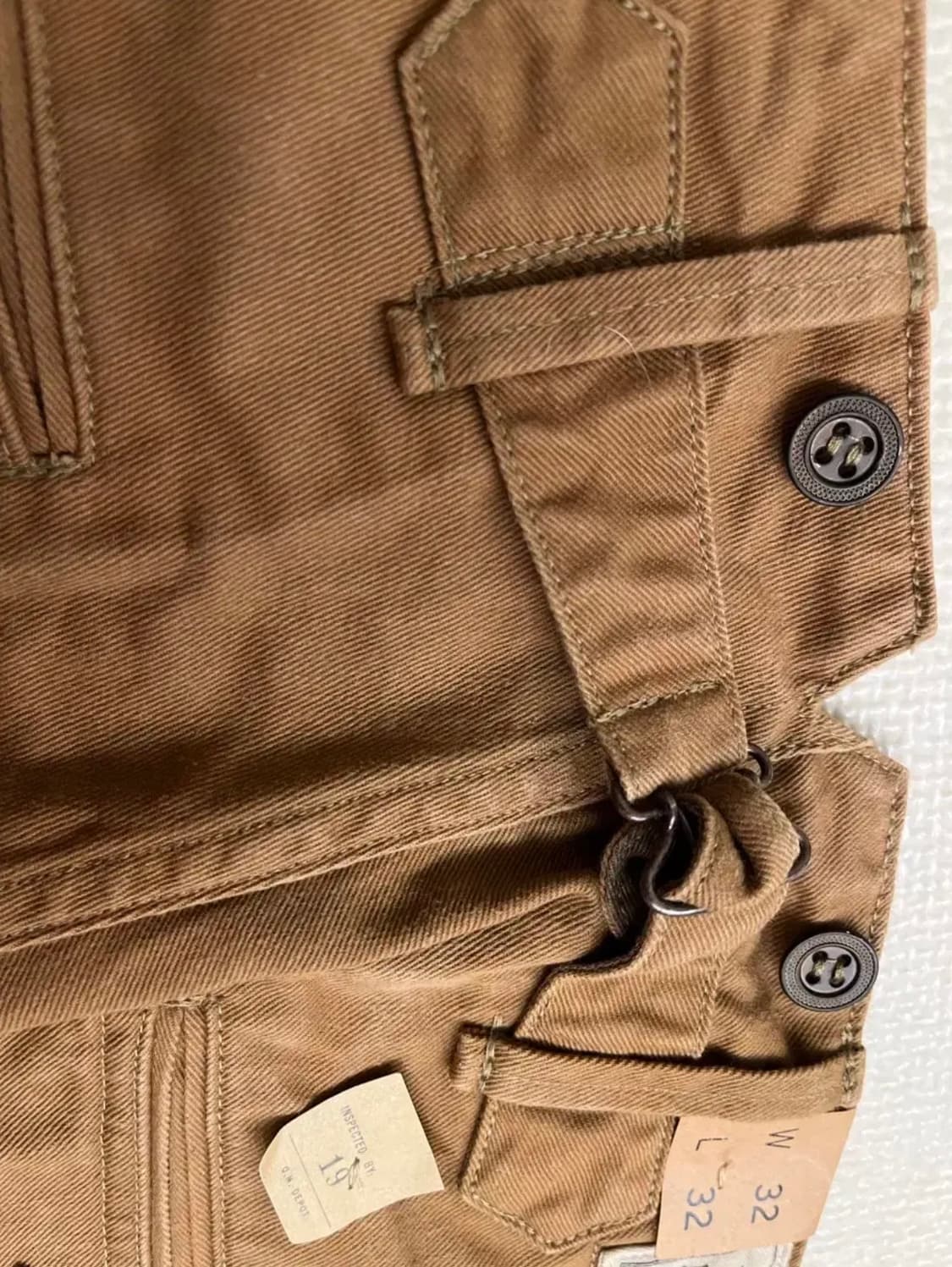 RRL CINCH BACK HEAVY COTTON FEILD PANTS 상품이미지4