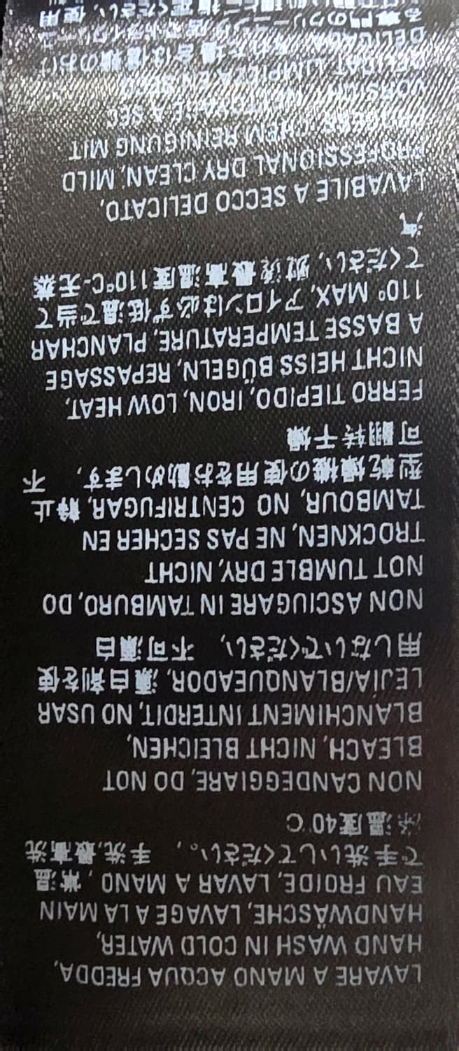 [중고/정품] 발렌시아가 백로고 데님 자켓 상품이미지8