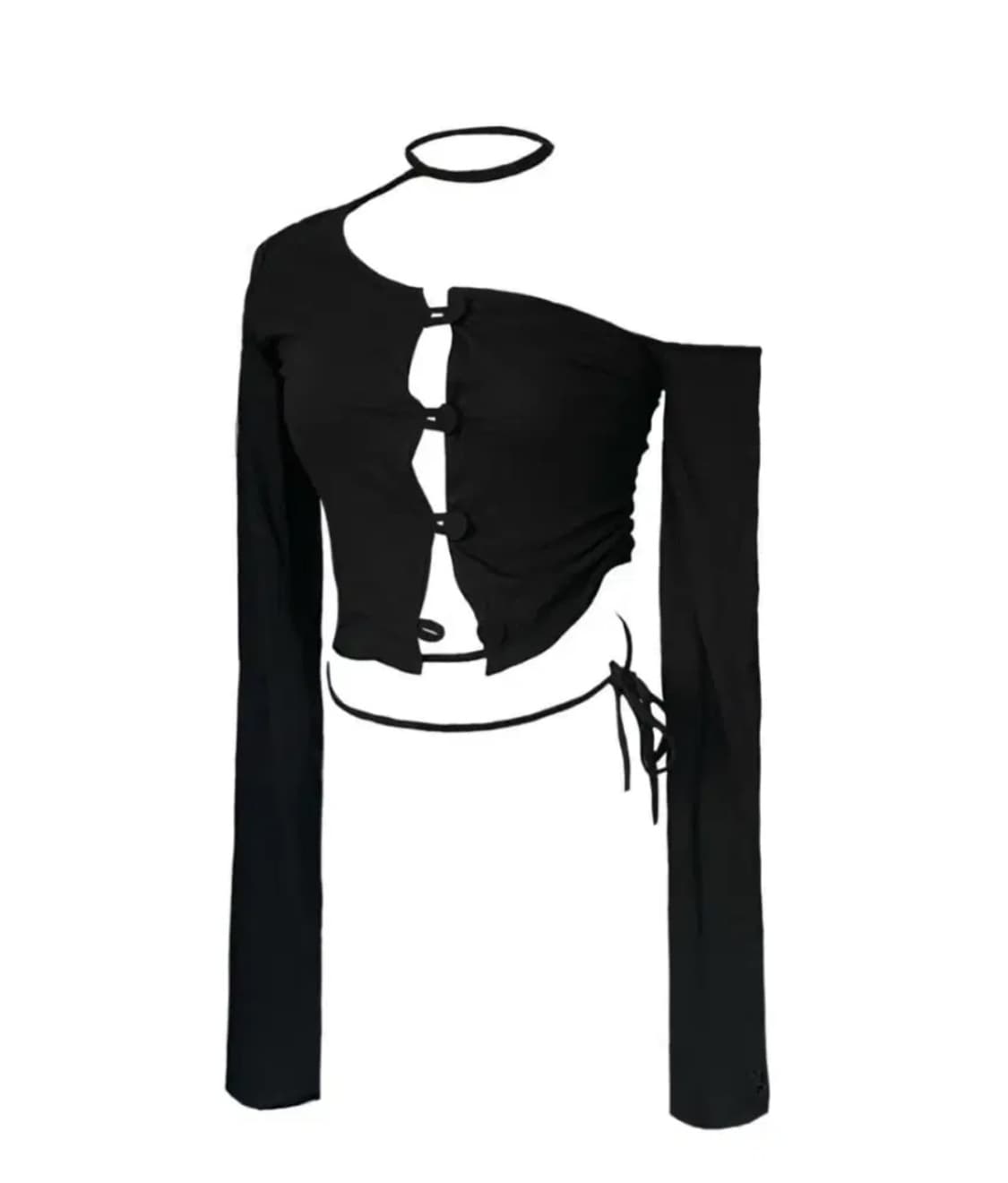 새상품 비엔프롬 가디건 블랙 상품이미지1