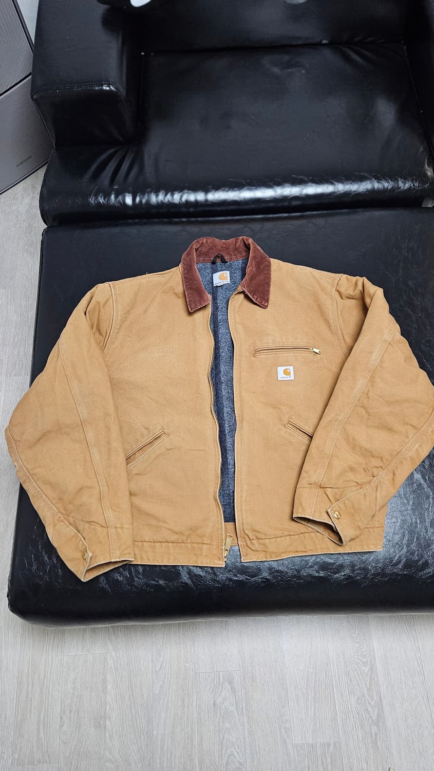 칼하트 디트로이트 J001 BRN 125주년 기념판 상품이미지1