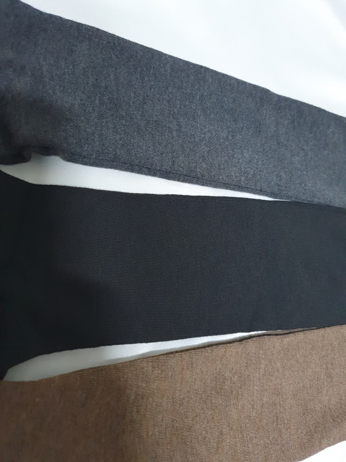 3컬레 가격~ 브라운 그레이 블랙 니삭스 롱 삭스 무릎양말 긴양말  상품이미지6