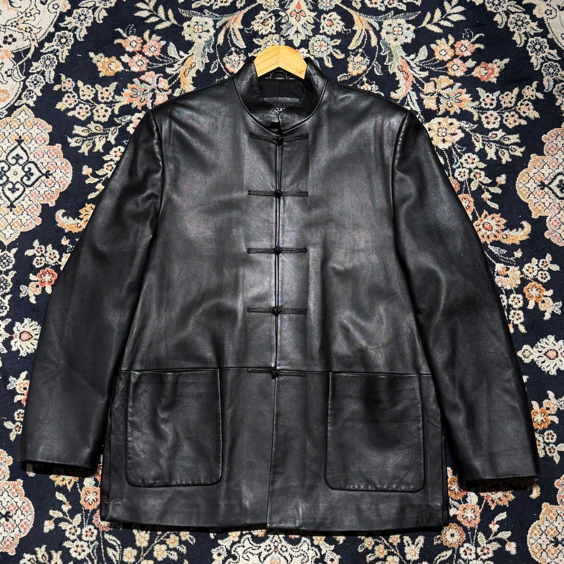 이탈리안 램스킨 나파가죽 카 코트 XL 양가죽 자켓 상품이미지1