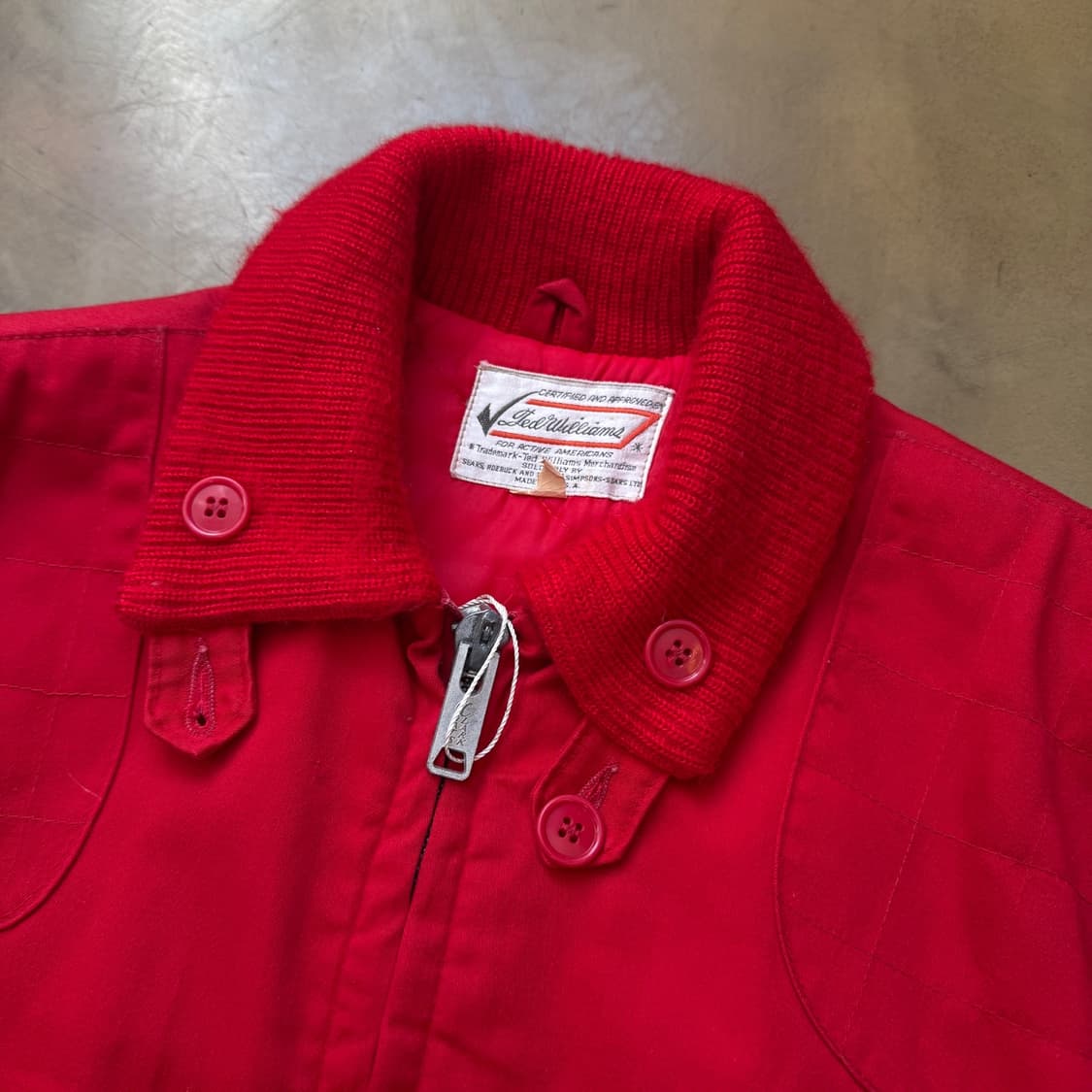 60 ~ 70 SEARS TED WILLIAMS  헌팅자켓 L 사이즈추천 상품이미지6