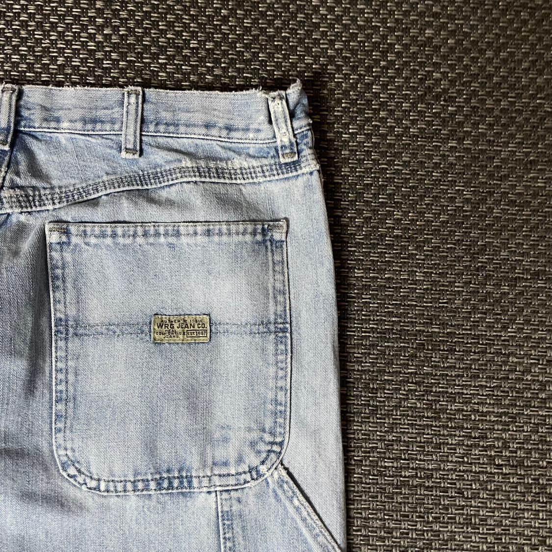 (38) 랭글러 연청 백카고 데님 팬츠 상품이미지4