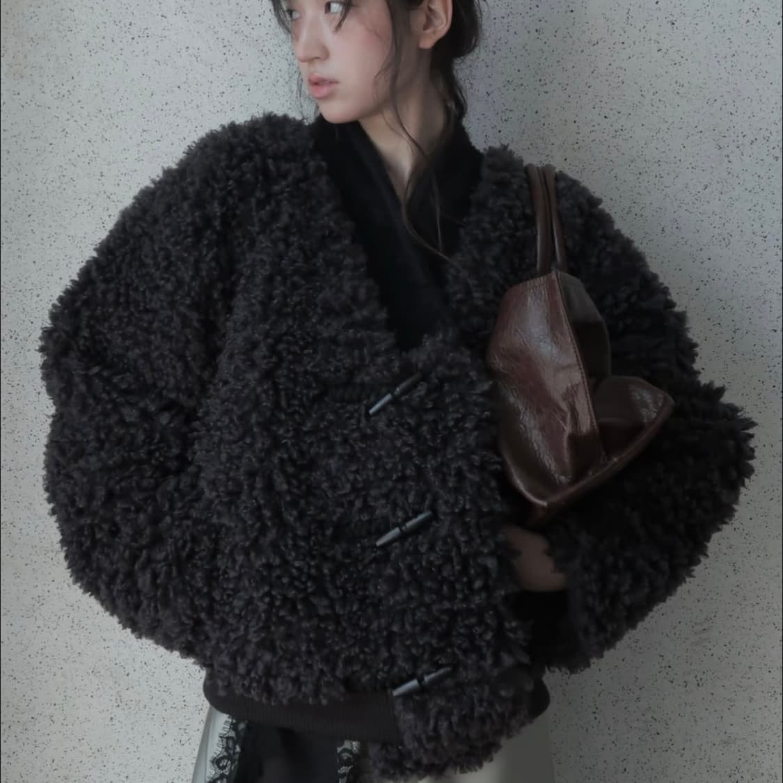 한땀한땀 양털 자켓 상품이미지2