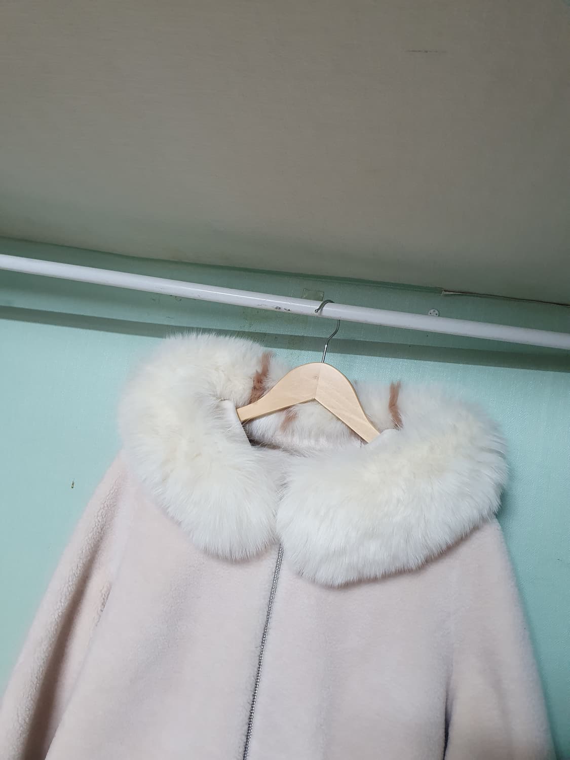 A&D 아뜰리에 사가퍼 양모 폭스 코트 95 상품이미지2