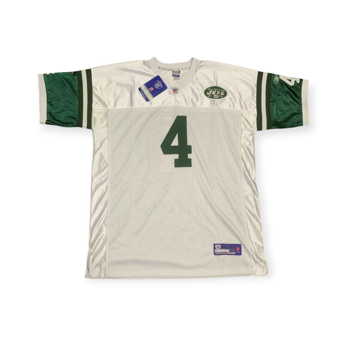 56)NFL 리복 뉴욕 제츠 FAVRE 4번 럭비져지 풋볼티 상품이미지1