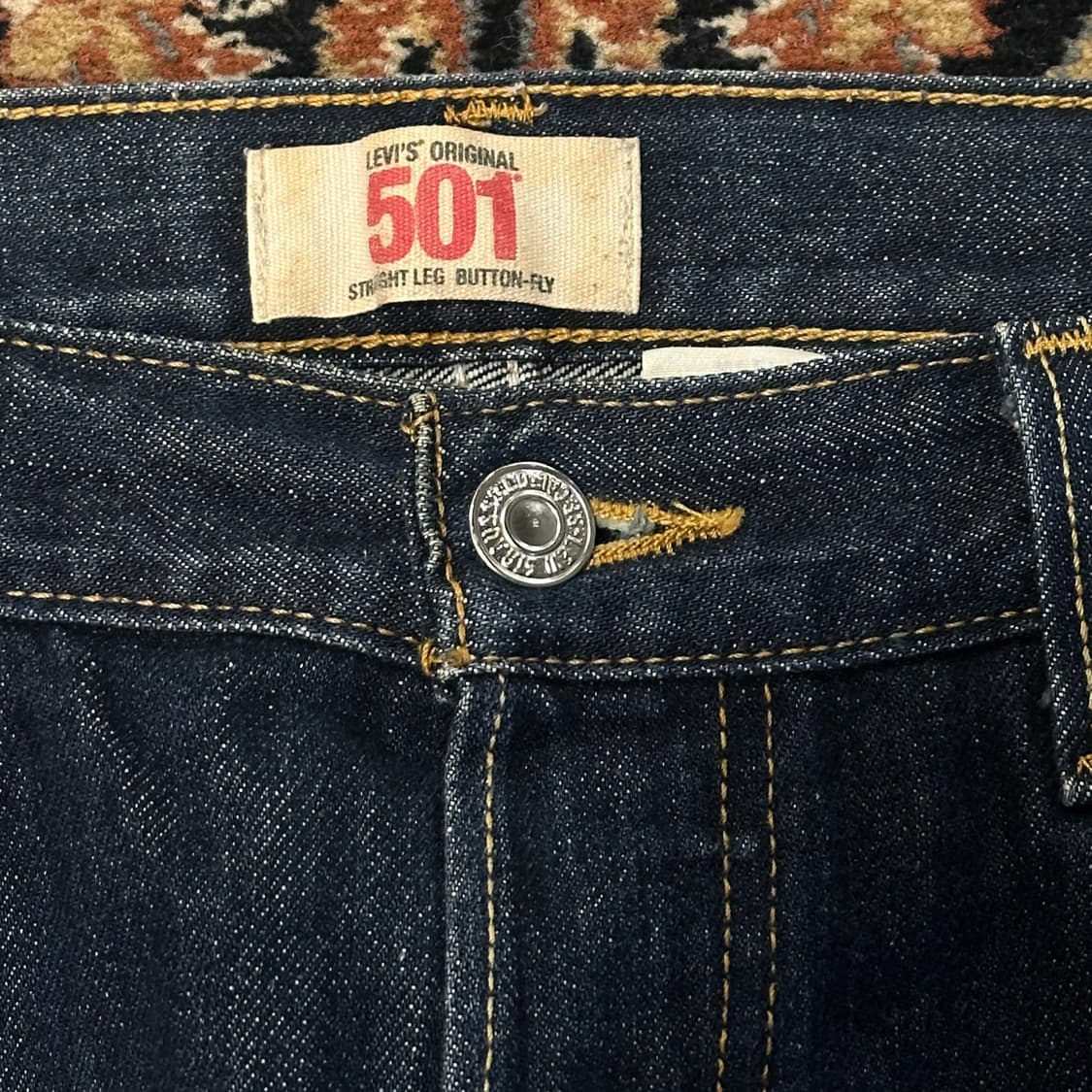 리바이스 501 스트레이트 진청 (34) 상품이미지5