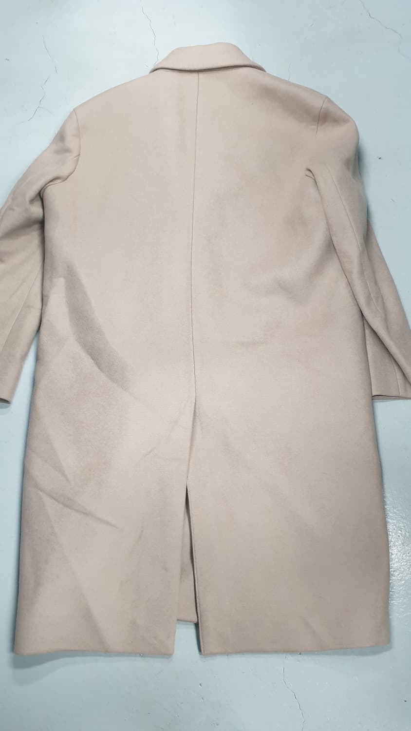 쿠어 베이지색롱코트 상품이미지3