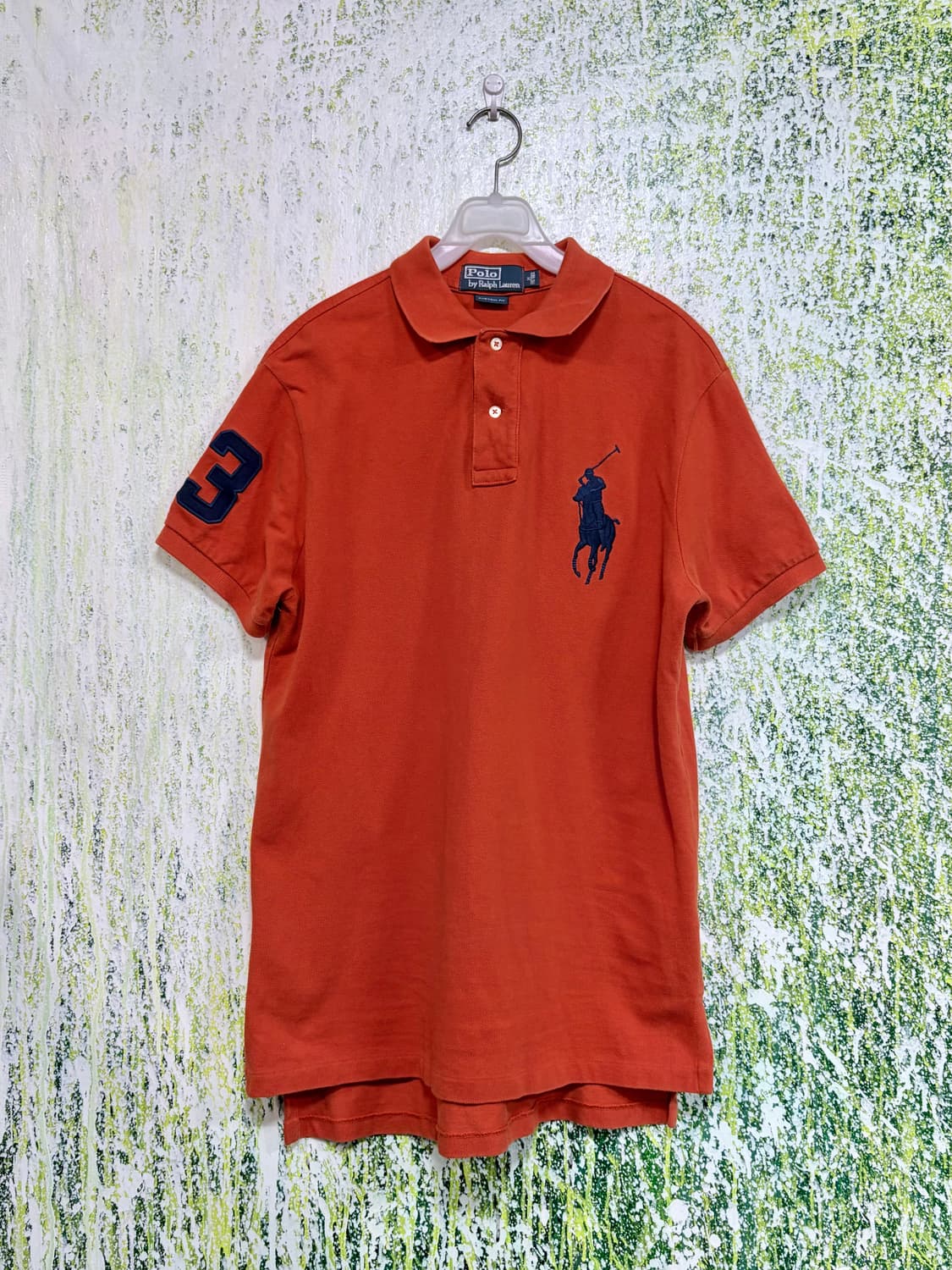 폴로 빅포니 치프키프 오렌지 반팔 카라 티셔츠 M 상품이미지5