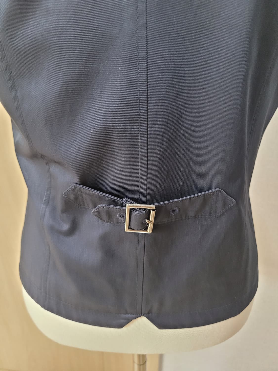 코모도스퀘어 COMODO 4버튼 카라 조끼 100 다크네이비 상품이미지7