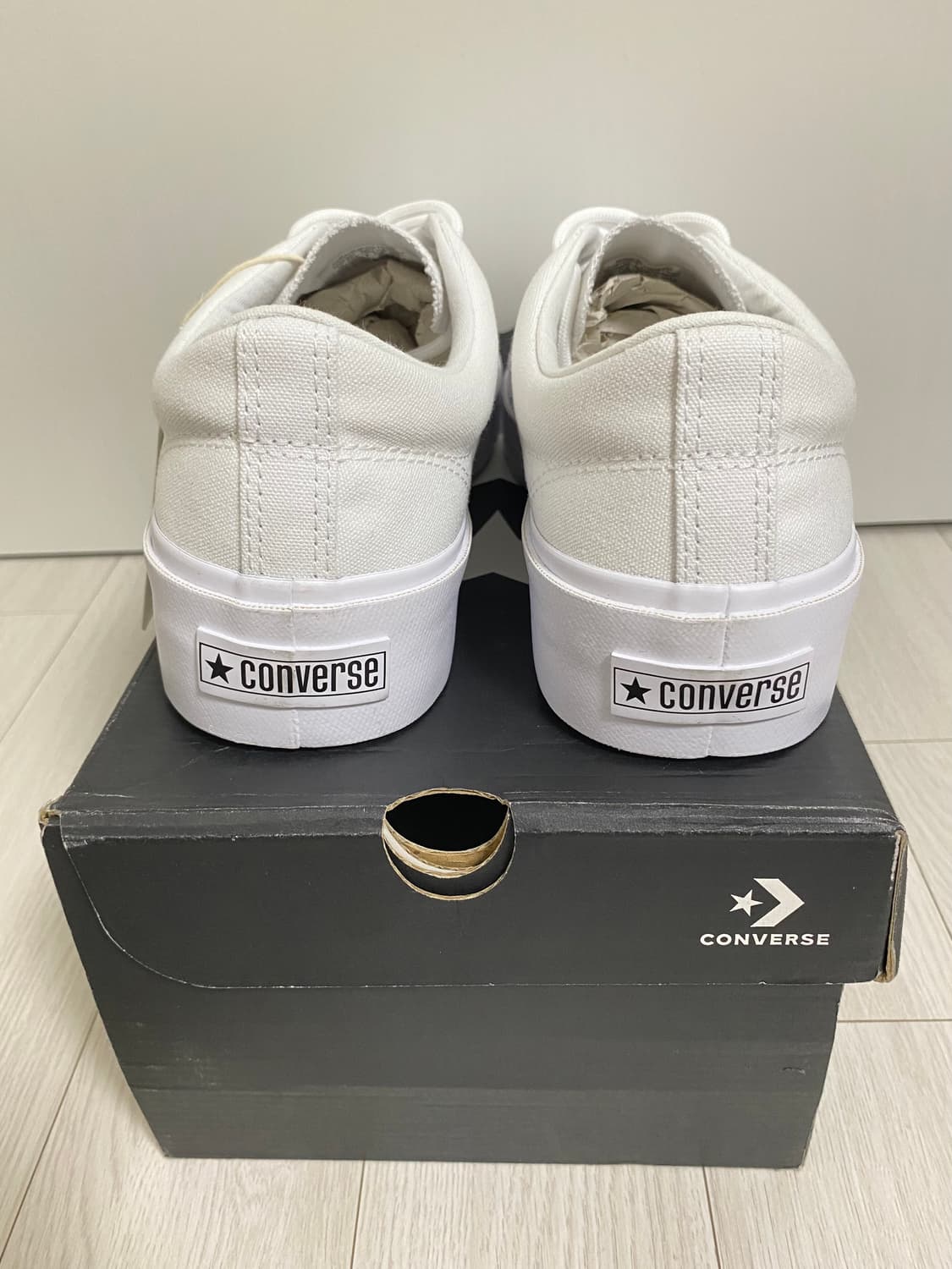 CONVERSE SKID GRIP CVO OX TRIPLE WHITE 상품이미지6