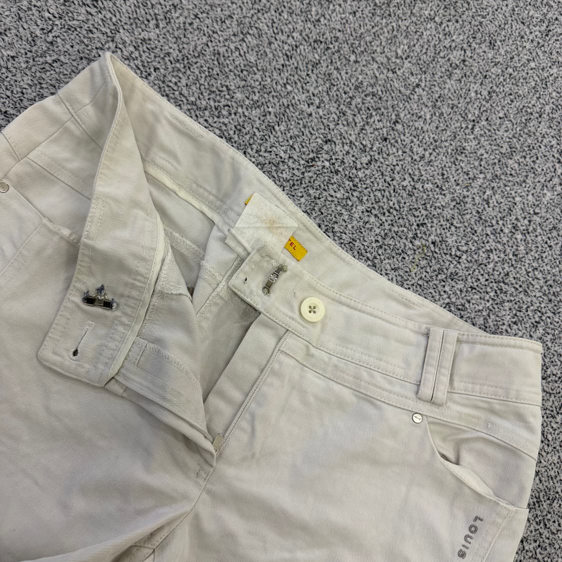 실측확인 루이까스텔 여성 일자팬츠 0126H2 상품이미지3