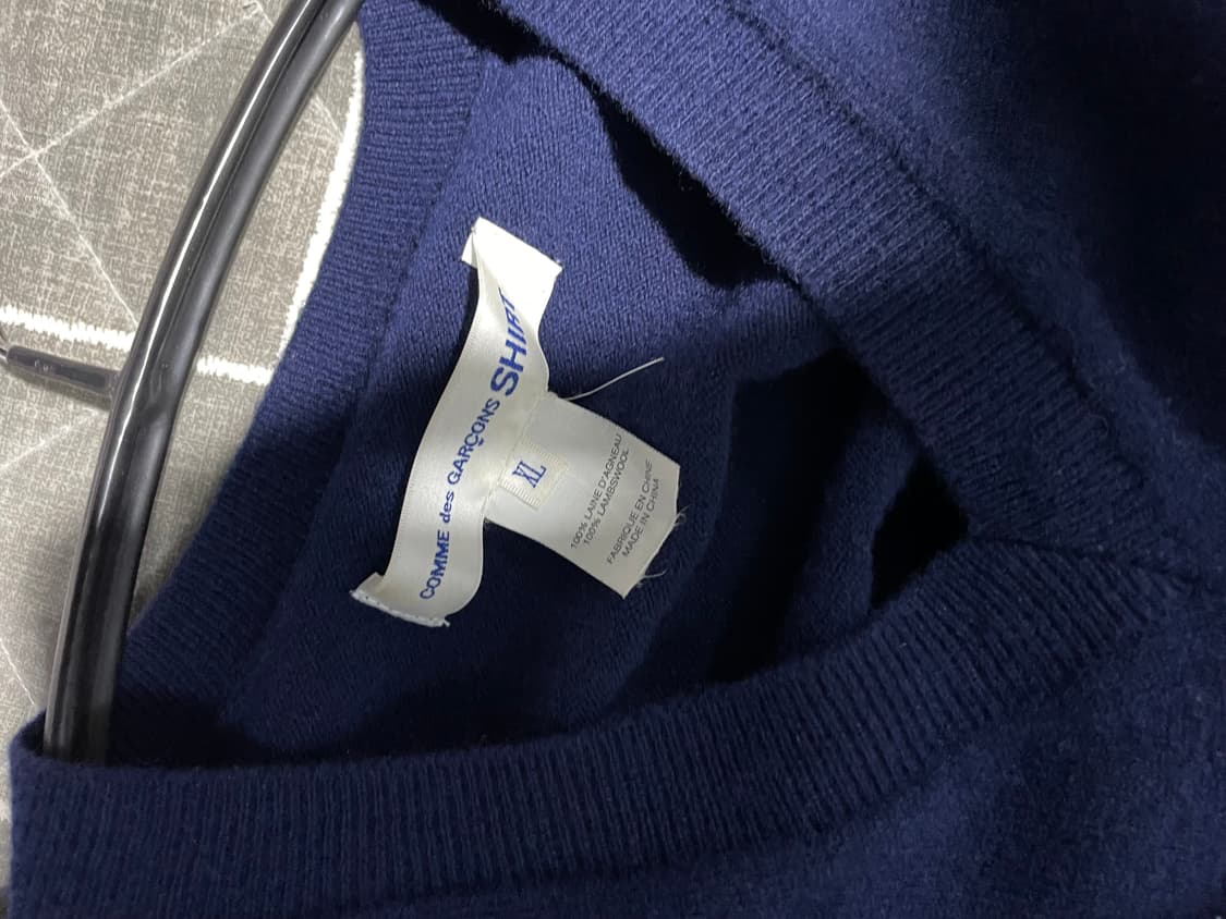 꼼데가르송셔츠 브이넥 풀오버 니트 상품이미지3