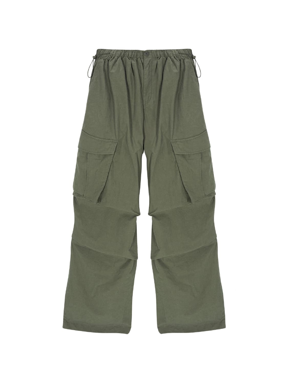 에즈이프캘리 PARACHUTE CARGO PANTS DEEP KHAKI 상품이미지3