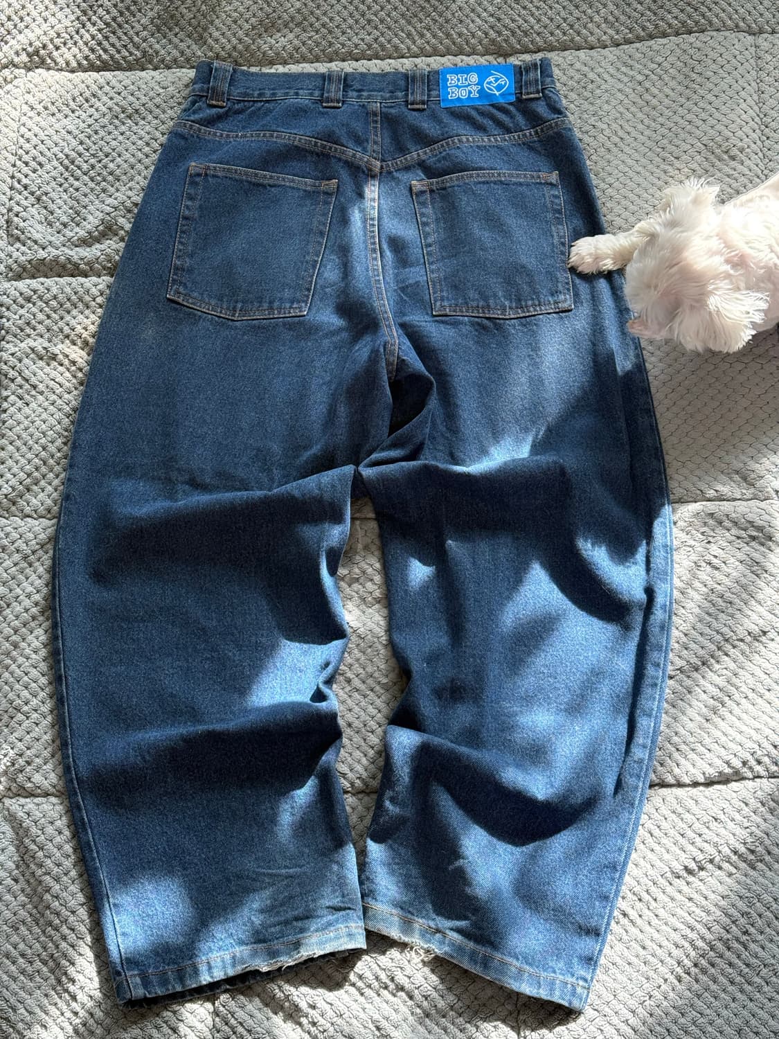 폴라스케이트 구형 빅보이 데님팬츠 상품이미지3