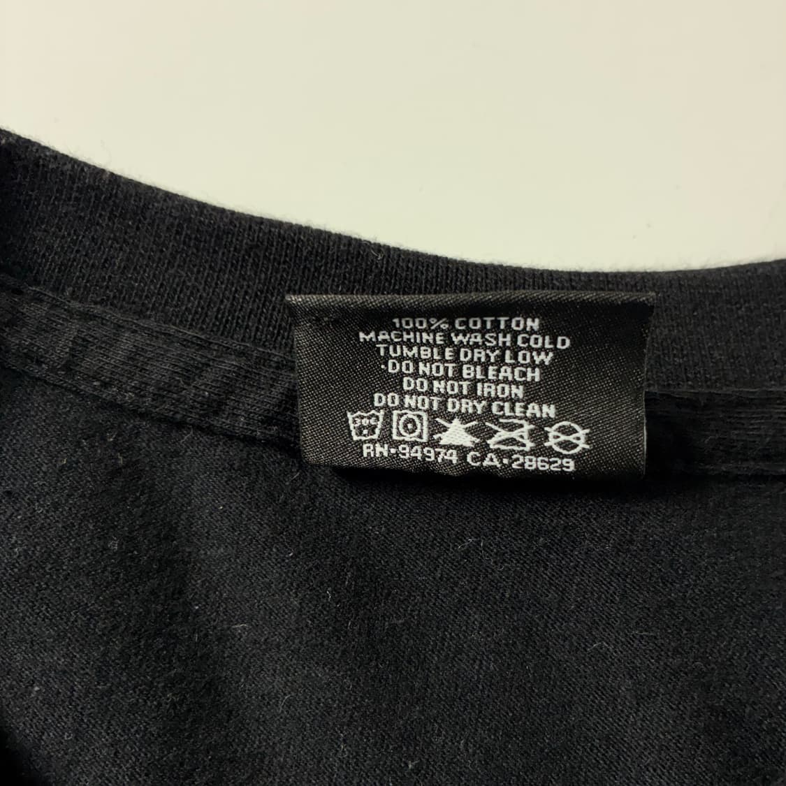 Stussy  스투시 월드와이드 코튼 블랙 롱슬리브  상품이미지6