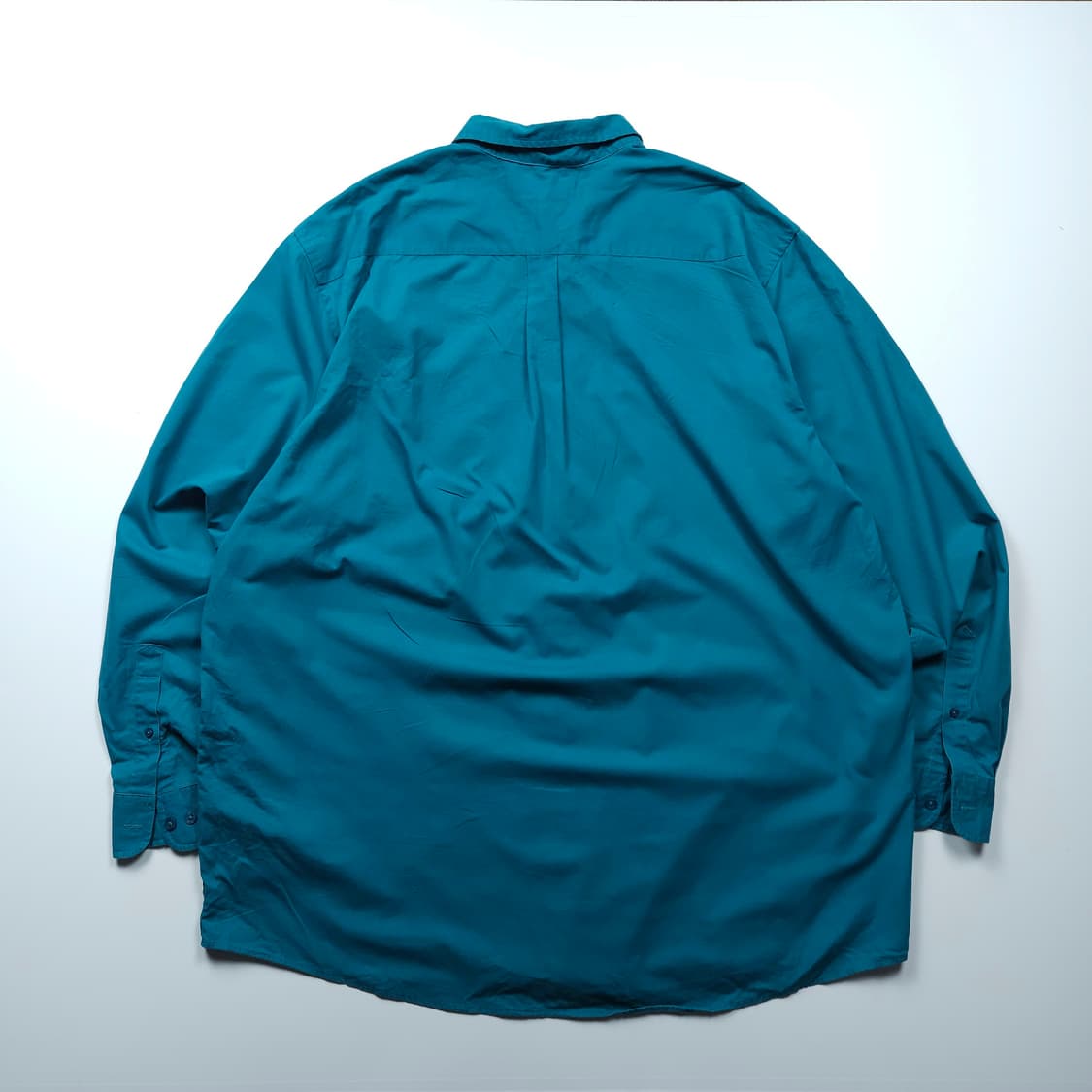 폴로 랄프로렌 포니 로고 미니멀 솔리드 오버핏 셔츠 (XXL) 상품이미지2