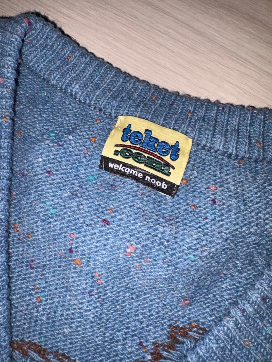 테켓 TEKET 니트 베스트  상품이미지3