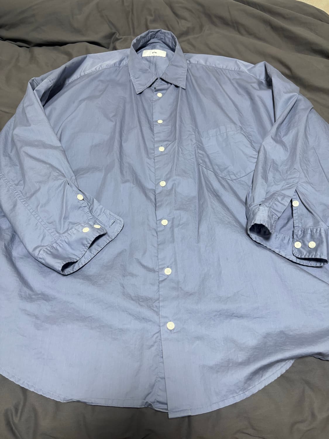 [ 2 , M ] 이얼즈어고 포이카 셔츠 상품이미지3