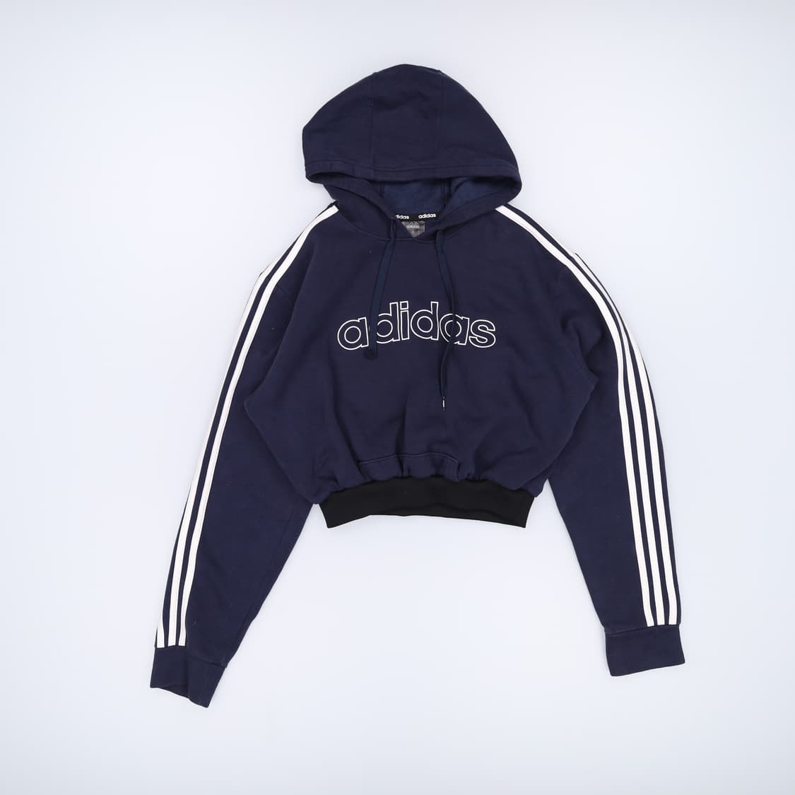 [US-M] 아디다스 삼선 트랙 크롭 후드티 1217J2 상품이미지1