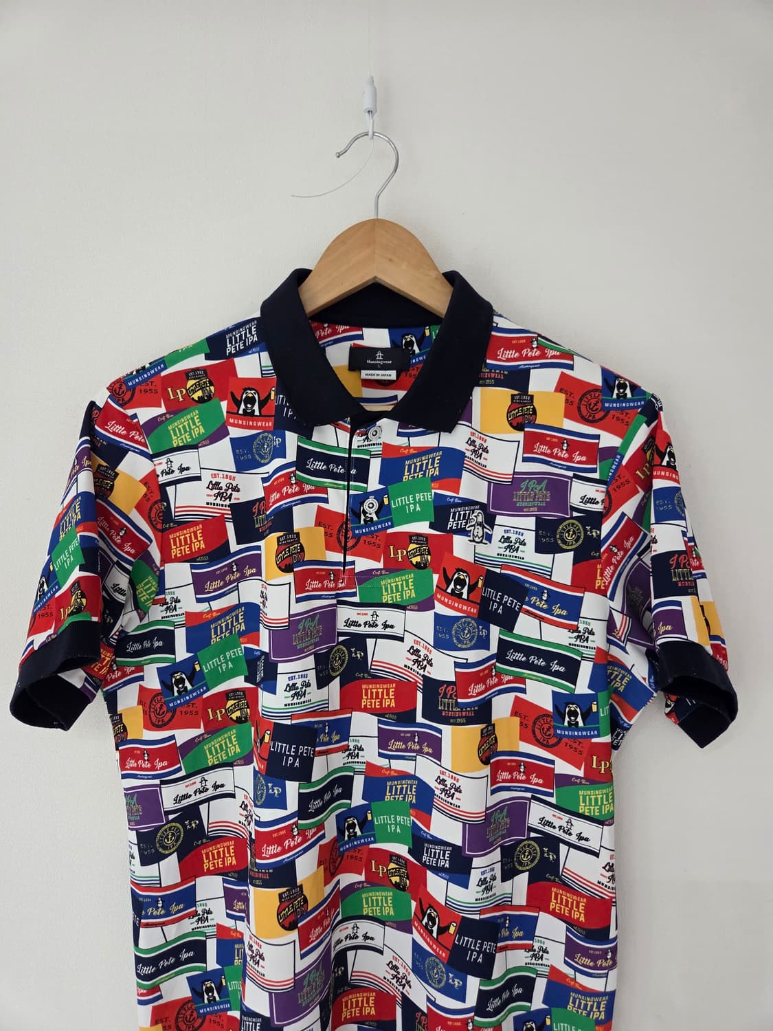 먼싱웨어 유니크패턴 골프웨어(일본판,100사이즈) 상품이미지1