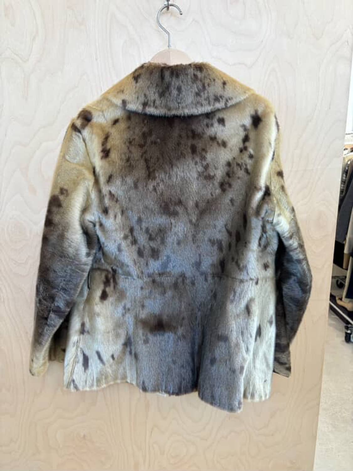 리얼물개퍼자켓 하프코트 상품이미지2