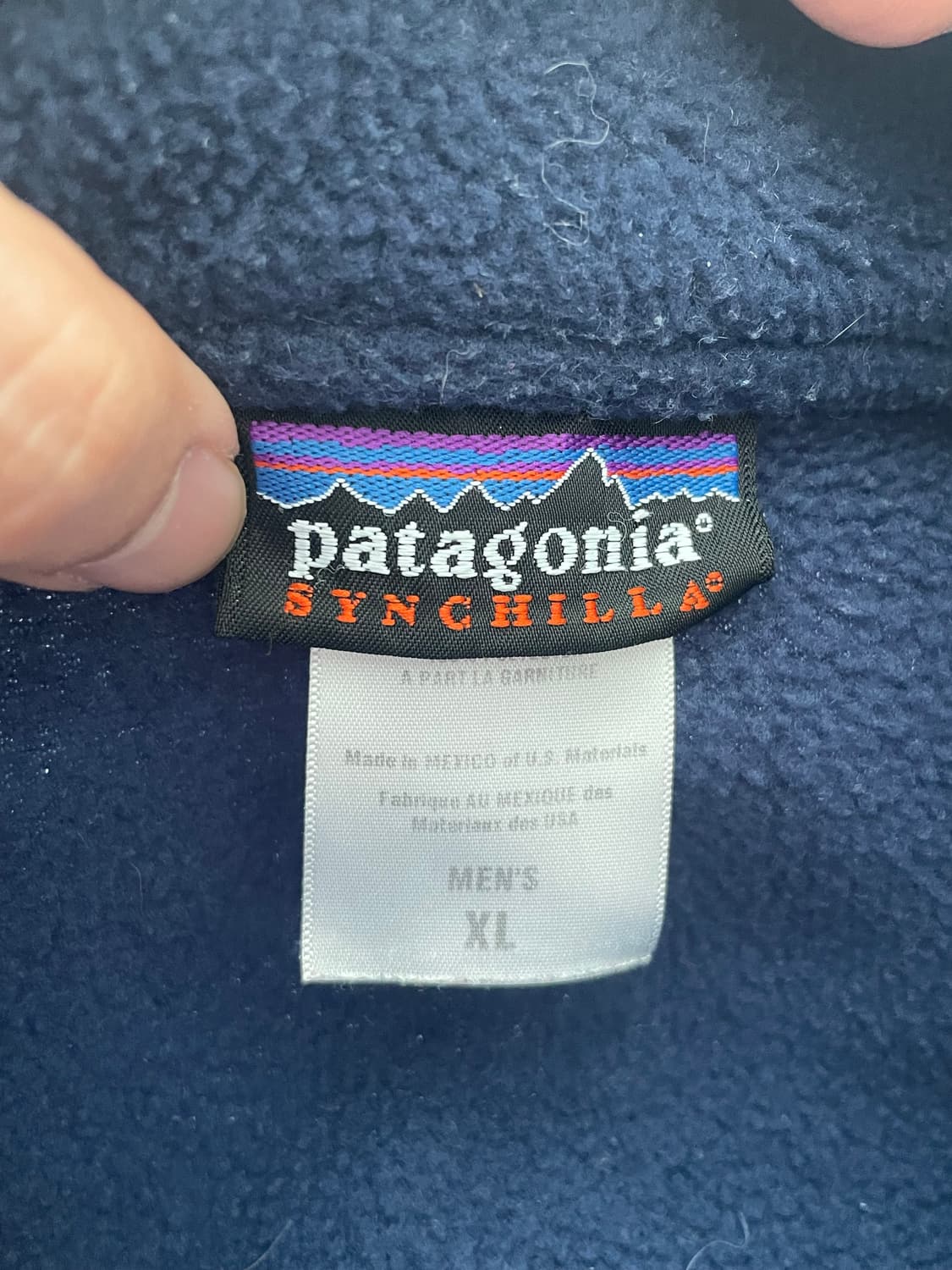 Patagonia synchilla 빈티지 신칠라 마수피얼 상품이미지3