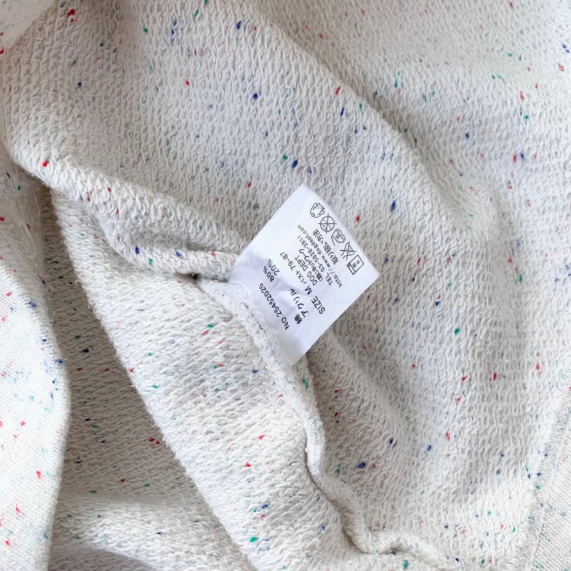 강아지 점박이 단추 롱슬리브 상품이미지3