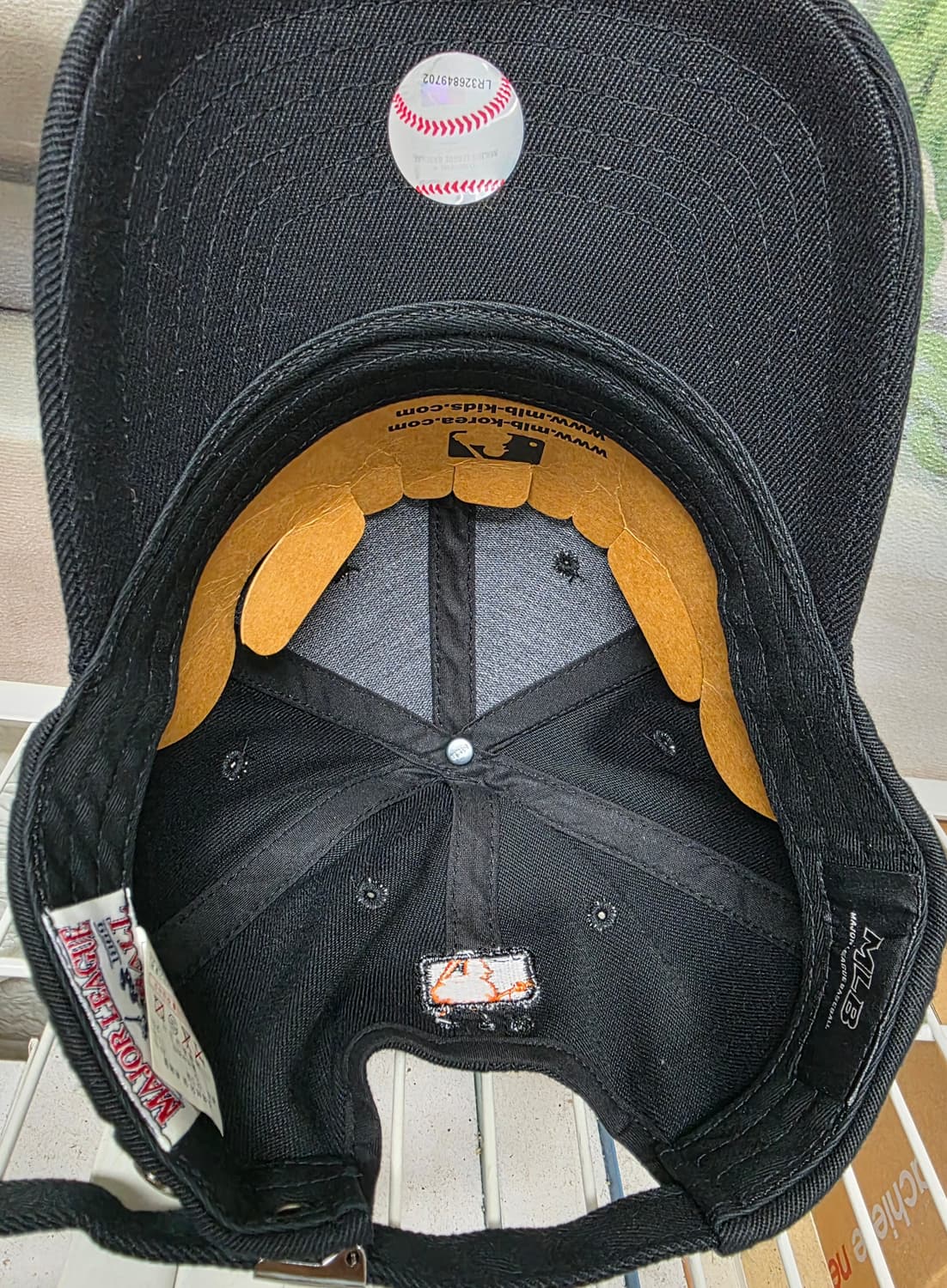 MLB 뉴욕양키즈 볼캡 윙로고 캡 윙자수 NY 야구모자 (프리) KG78 상품이미지6