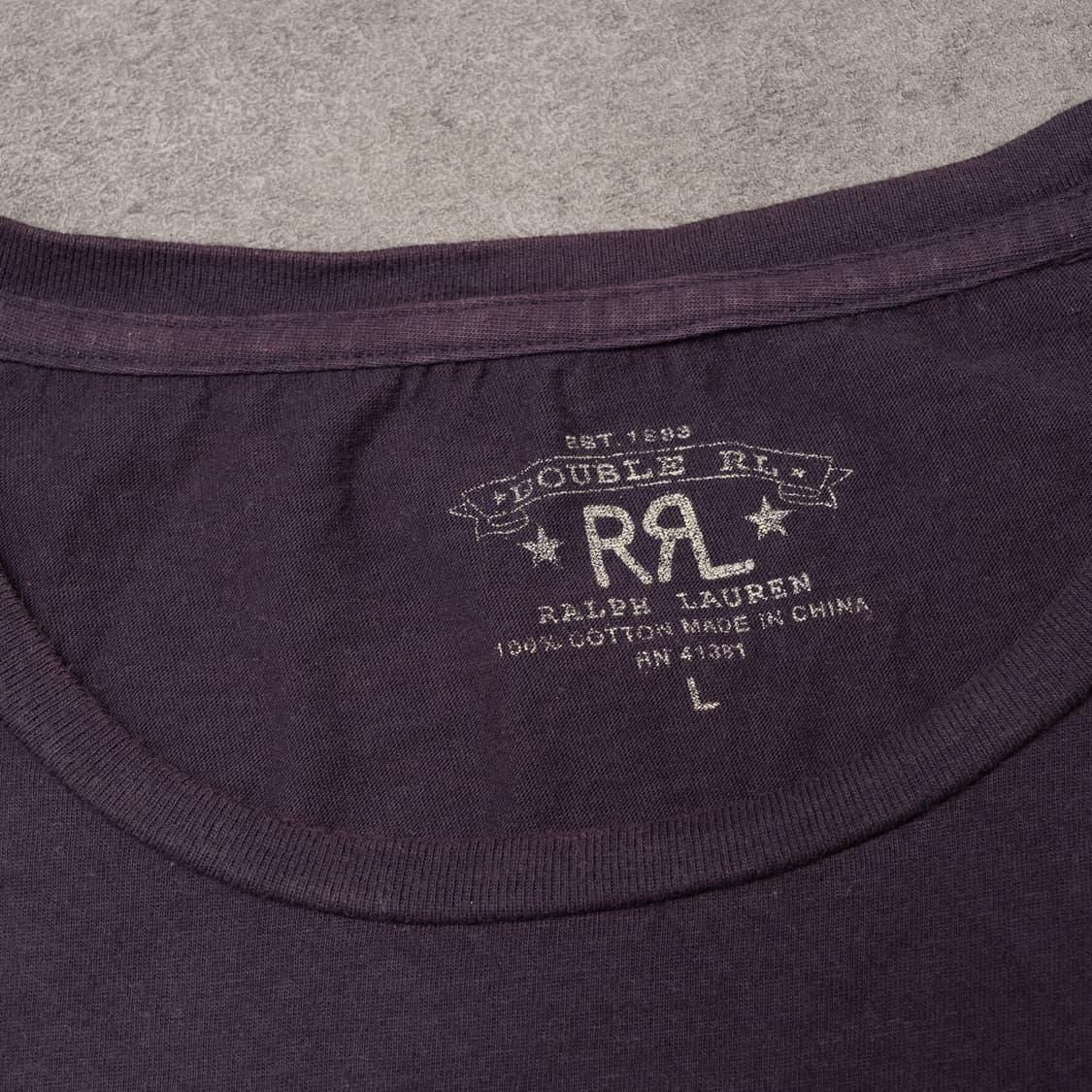 RRL 더블알엘 로고 반팔티셔츠 L 상품이미지3