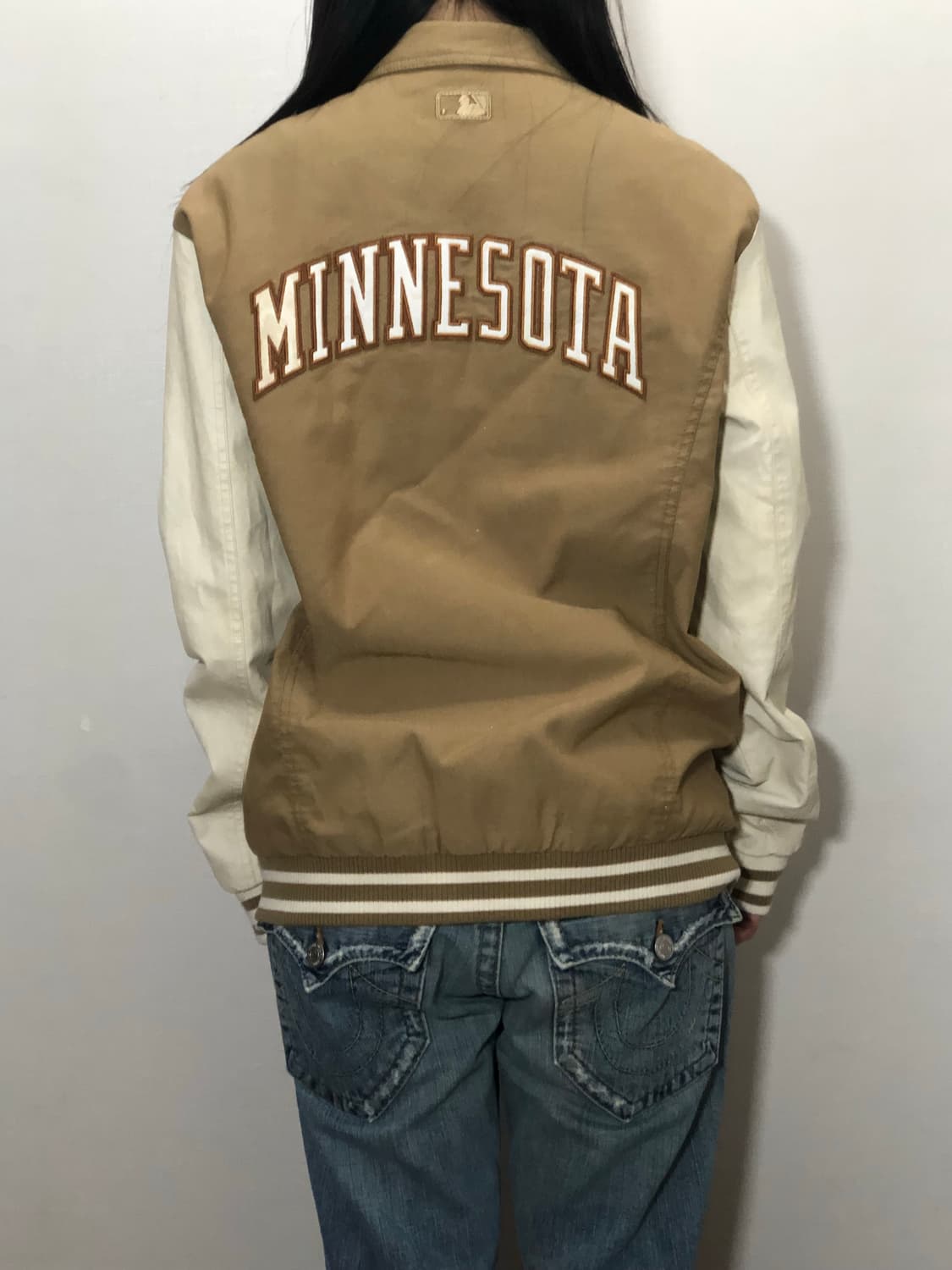 빈티지 mlb 브라운 스타디움 자켓 상품이미지6