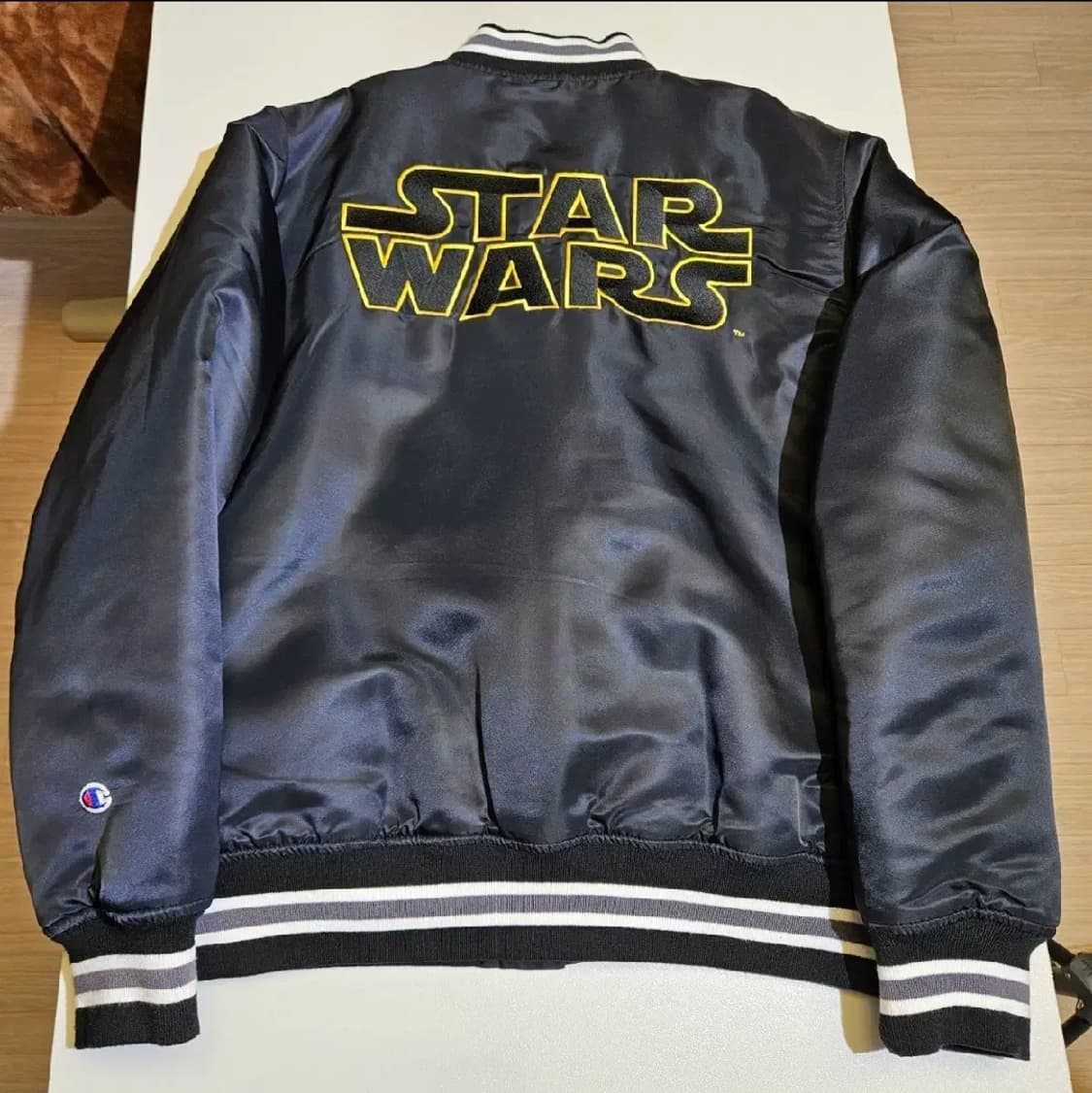 [M]한정판 도쿄빔즈×재팬 챔피온×스타워즈 콜라보 스타디움 자켓 상품이미지6