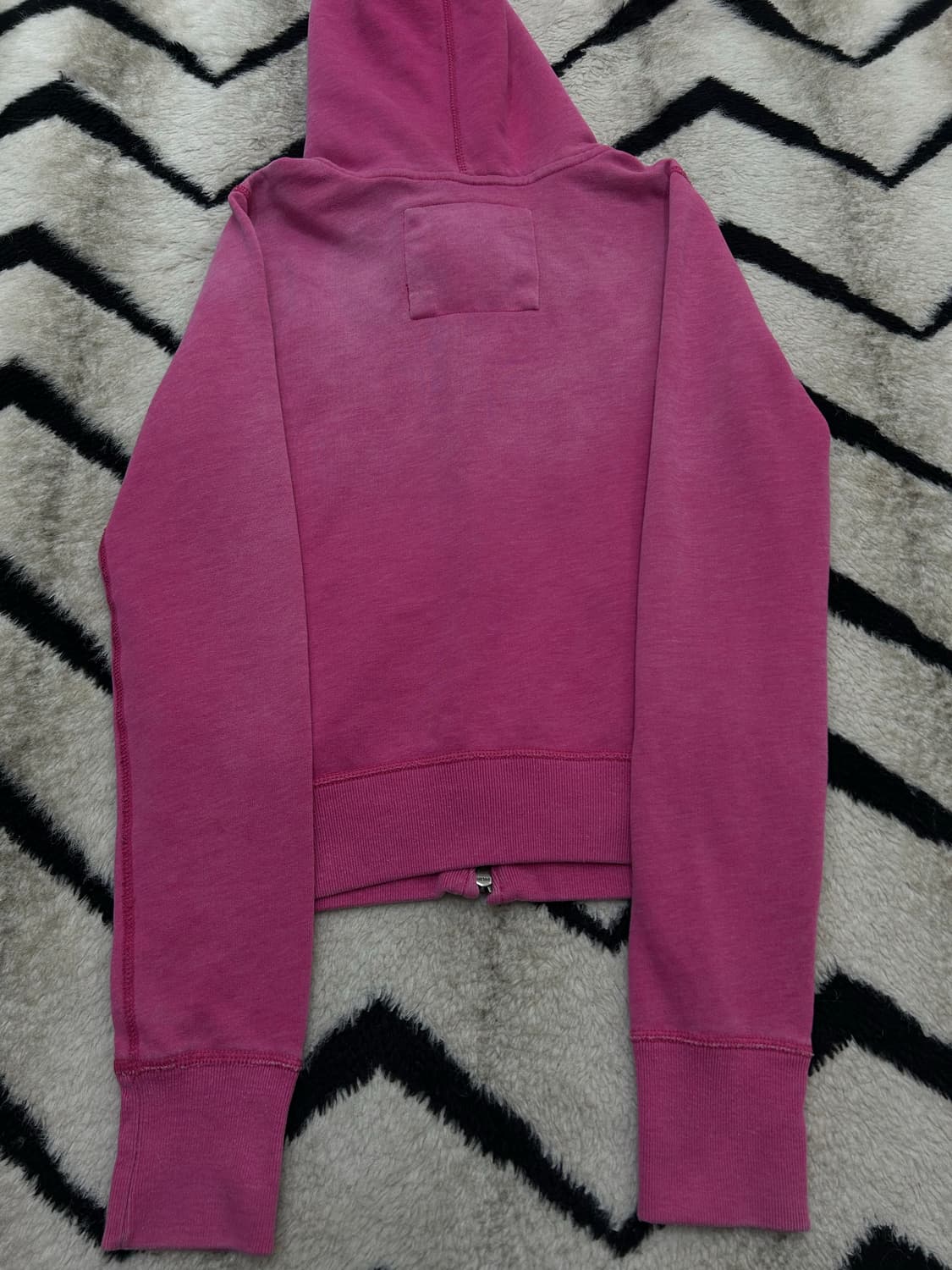 [M]아베크롬비 스펠아웃 후드집업/핑크/물빠짐 상품이미지4