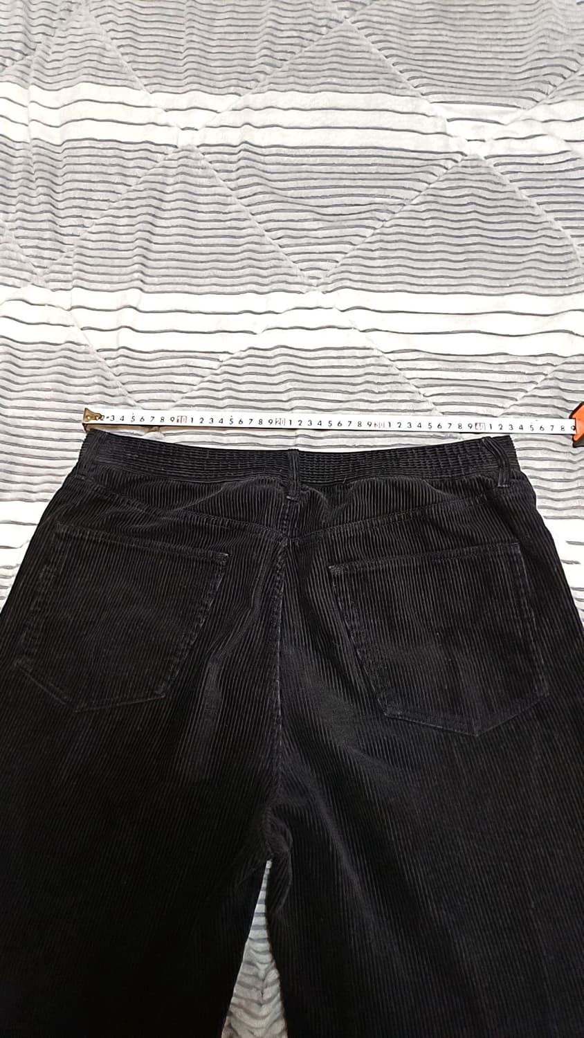 지유 와이드 코듀로이팬츠 33인치 기장105 상품이미지6