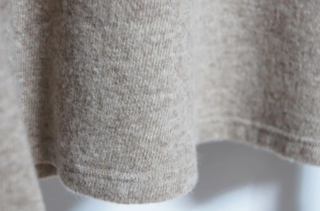 Kapital 캐피탈 헨리넥 가죽패치 니트 스웨터 상품이미지6