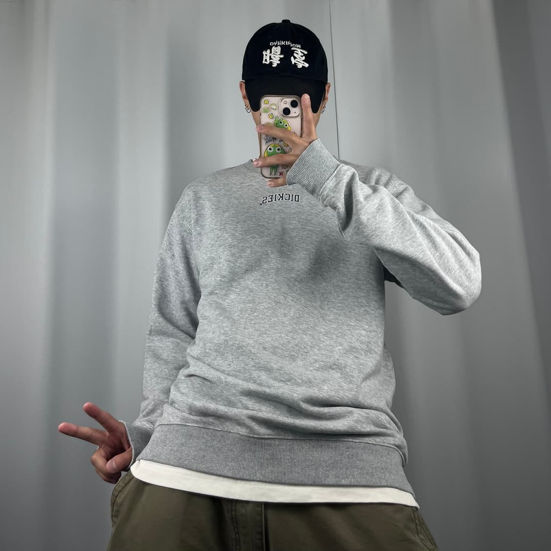 <디키즈 백 로고 맨투맨> No.1294 상품이미지2