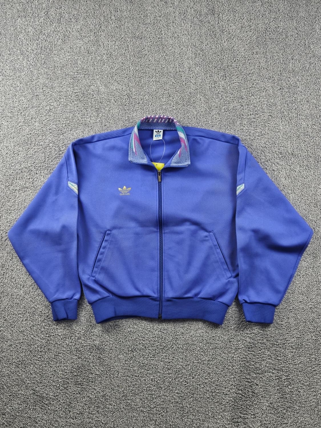 90's 아디다스 스포츠 올드스쿨 트랙탑 져지 (XL추정) / 11234 상품이미지2