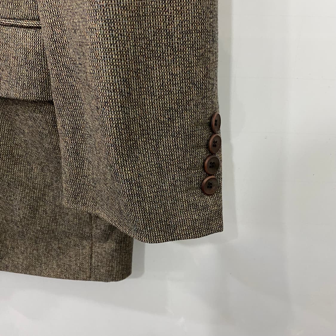 YSL 모직 체크 블레이져(100) 상품이미지3